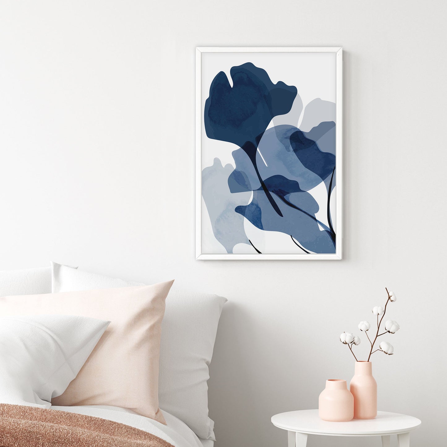 Ethan Taylor 'Blue Botanical II' Framed Art Print