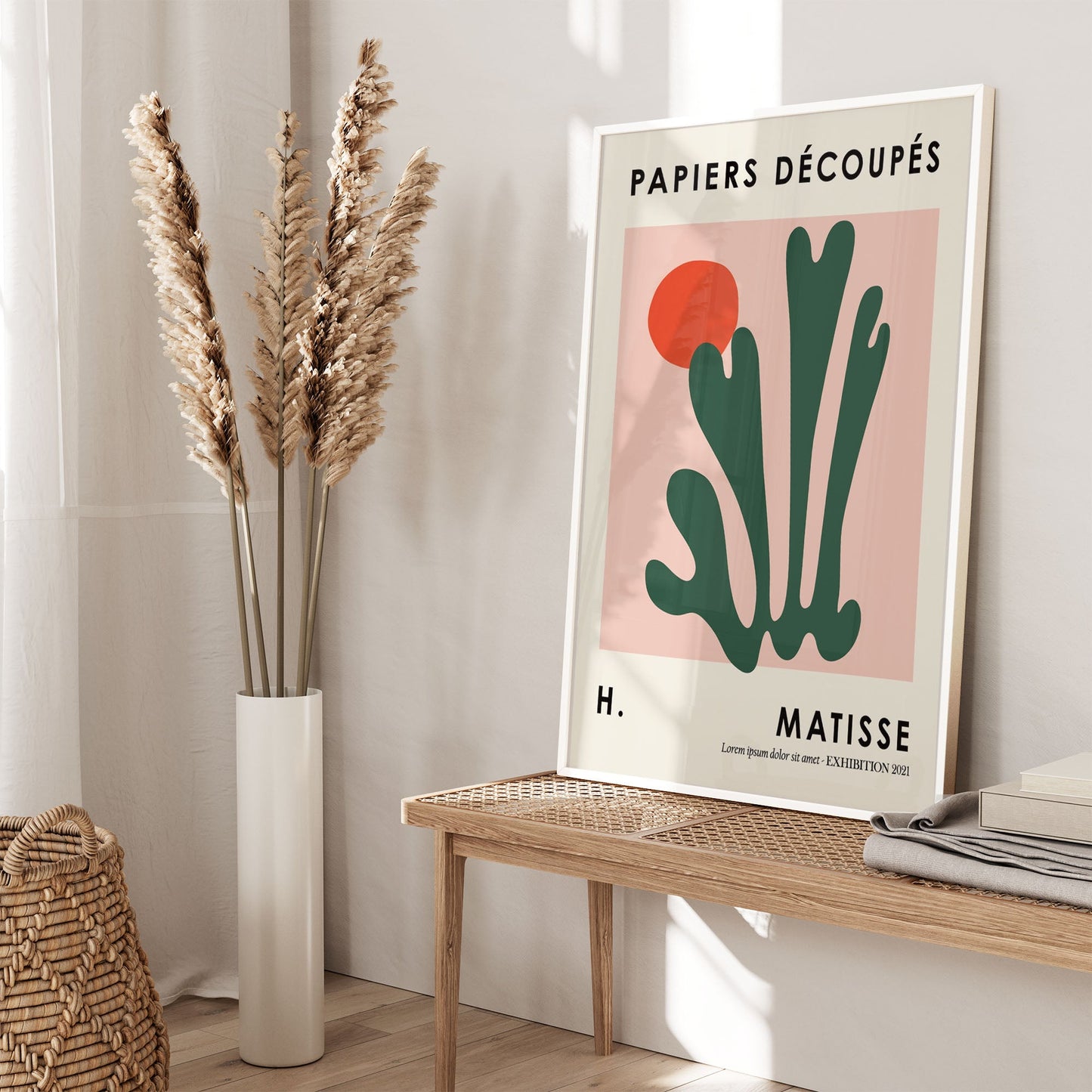 Ethan Taylor 'Papiers Decoupes II' Framed Art Print