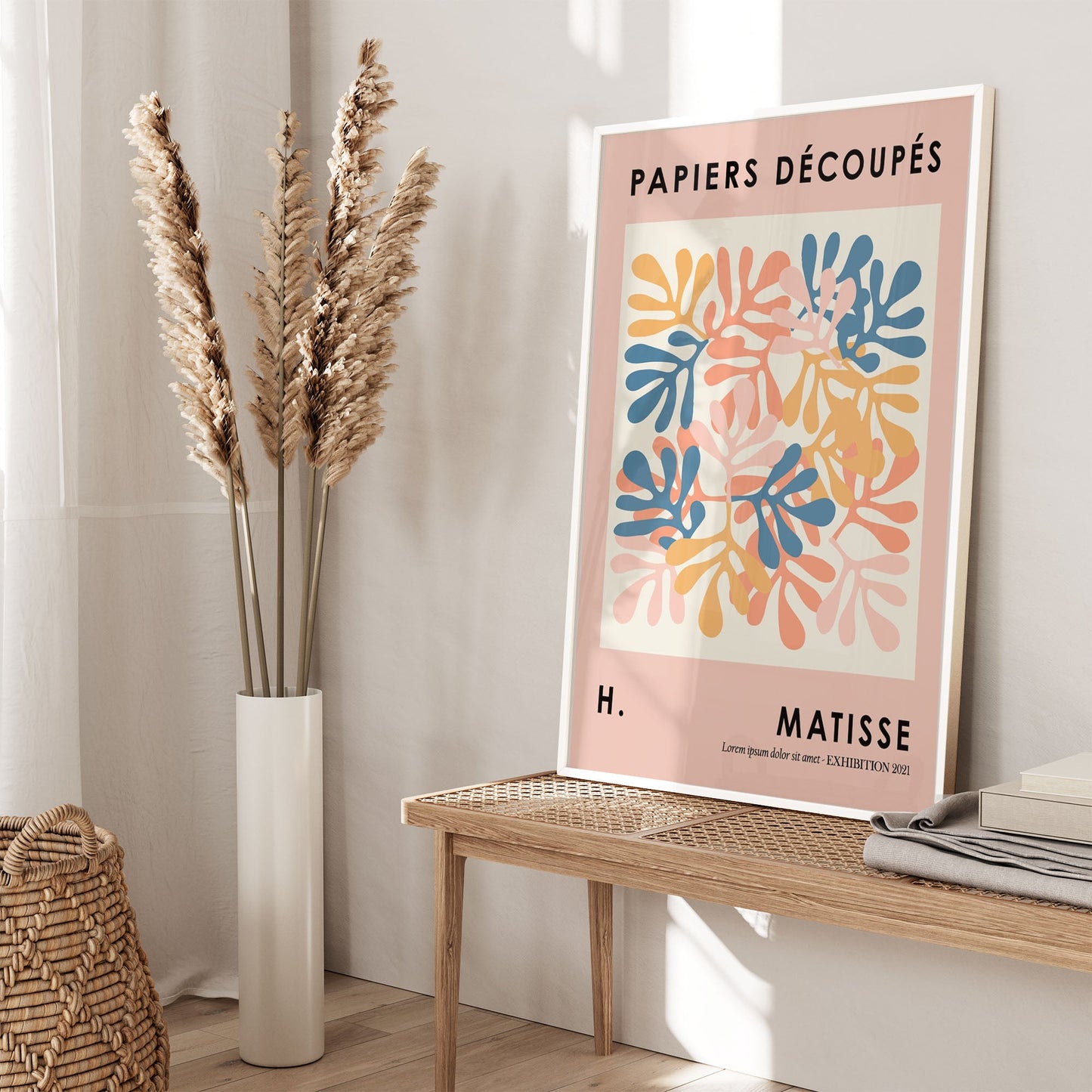 Ethan Taylor 'Papiers Decoupes I' Framed Art Print
