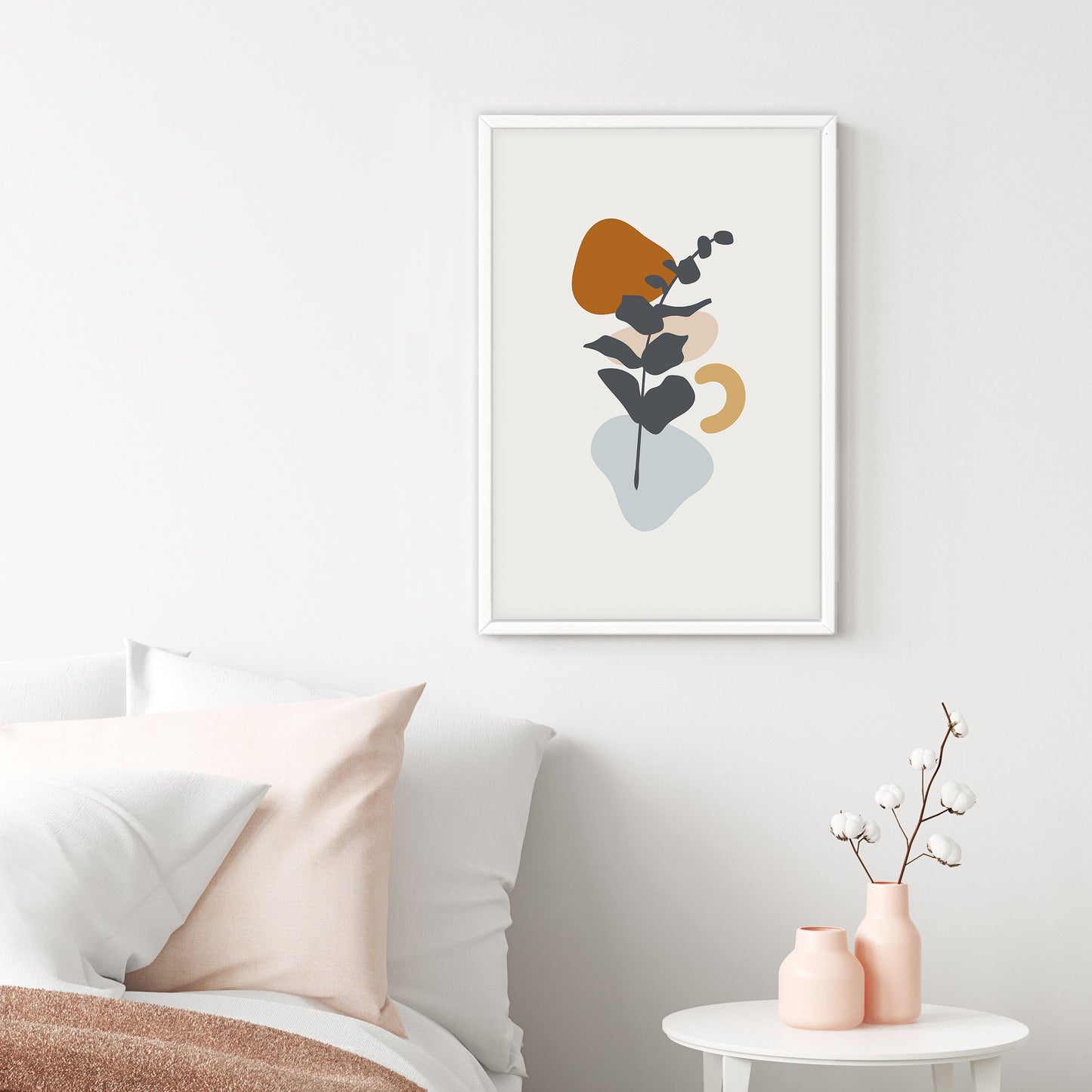 Ethan Taylor 'Minimalist Botanical I' Framed Art Print