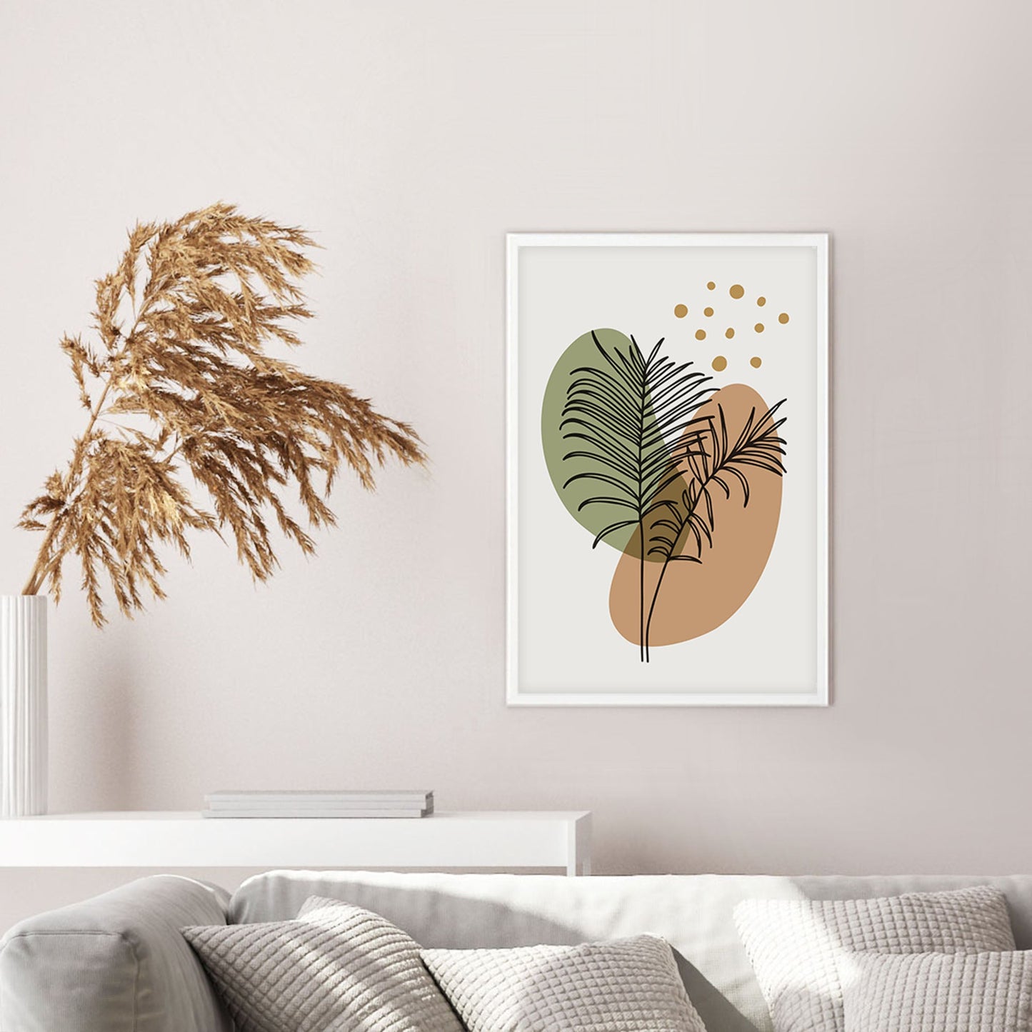 Ethan Taylor 'Palm Leaf I' Framed Art Print