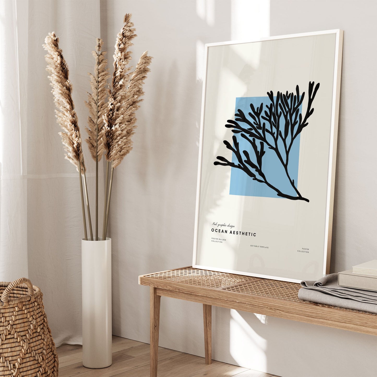 Ethan Taylor 'Marine Corals' Framed Art Print