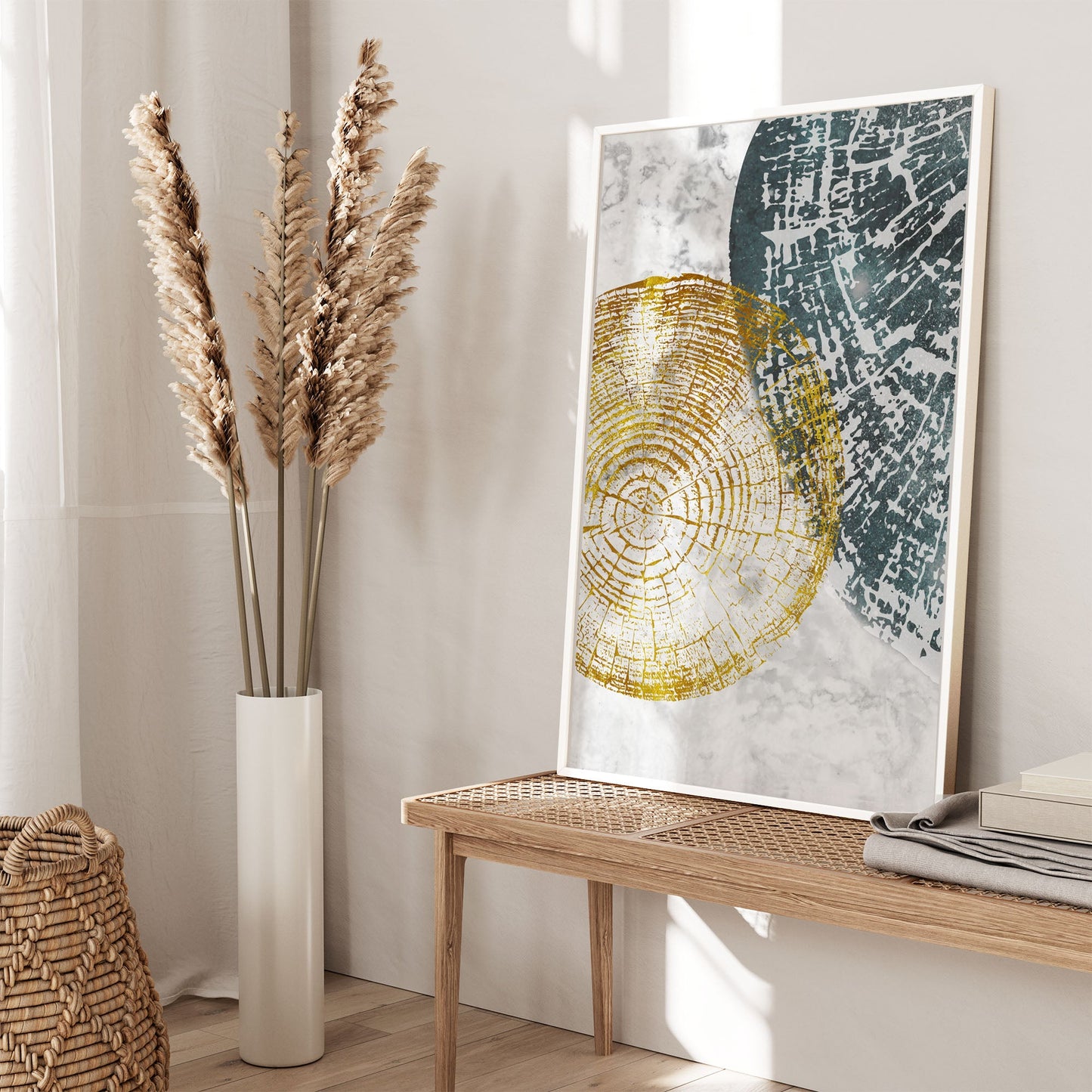 Ethan Taylor 'Tree Rings I' Framed Art Print