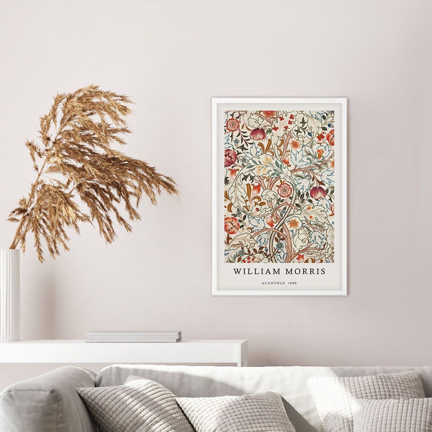 Ethan Taylor 'William Morris Acanthus' Framed Art Print