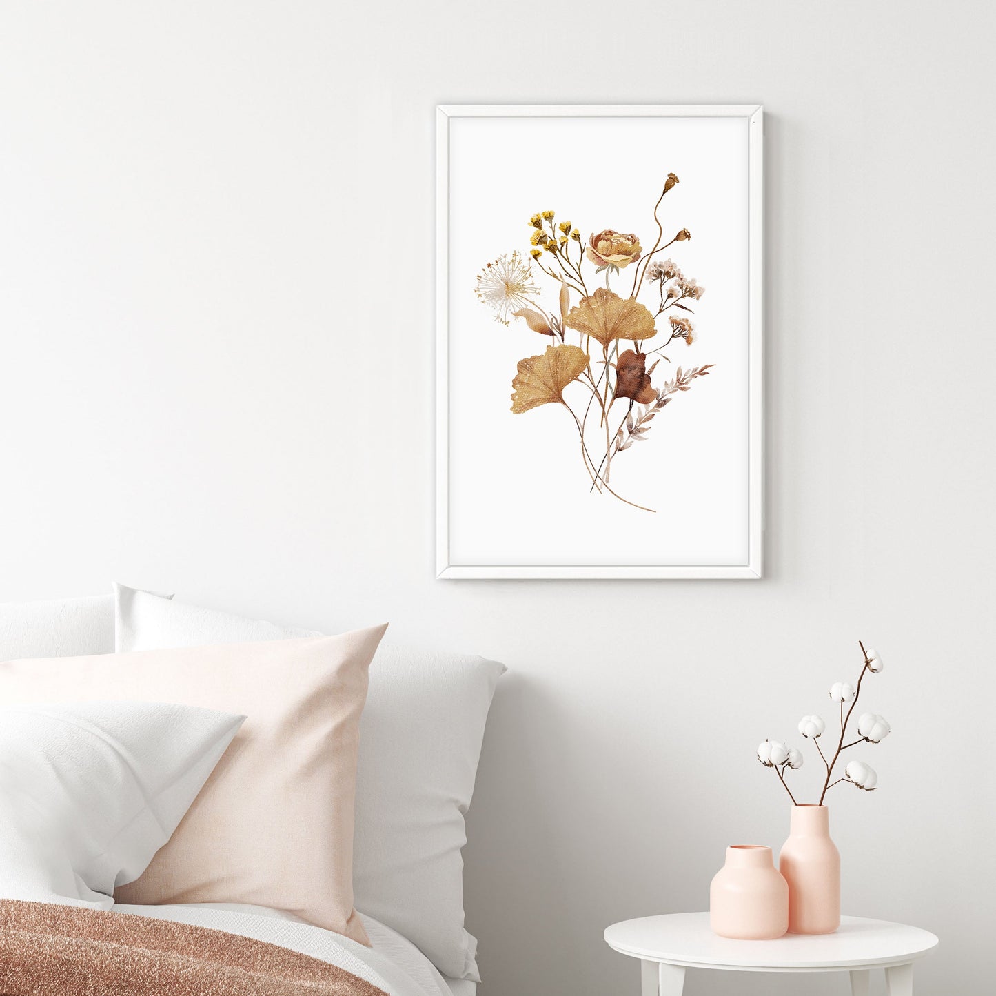 Ethan Taylor 'Watercolor Flower Bouquet III' Framed Art Print