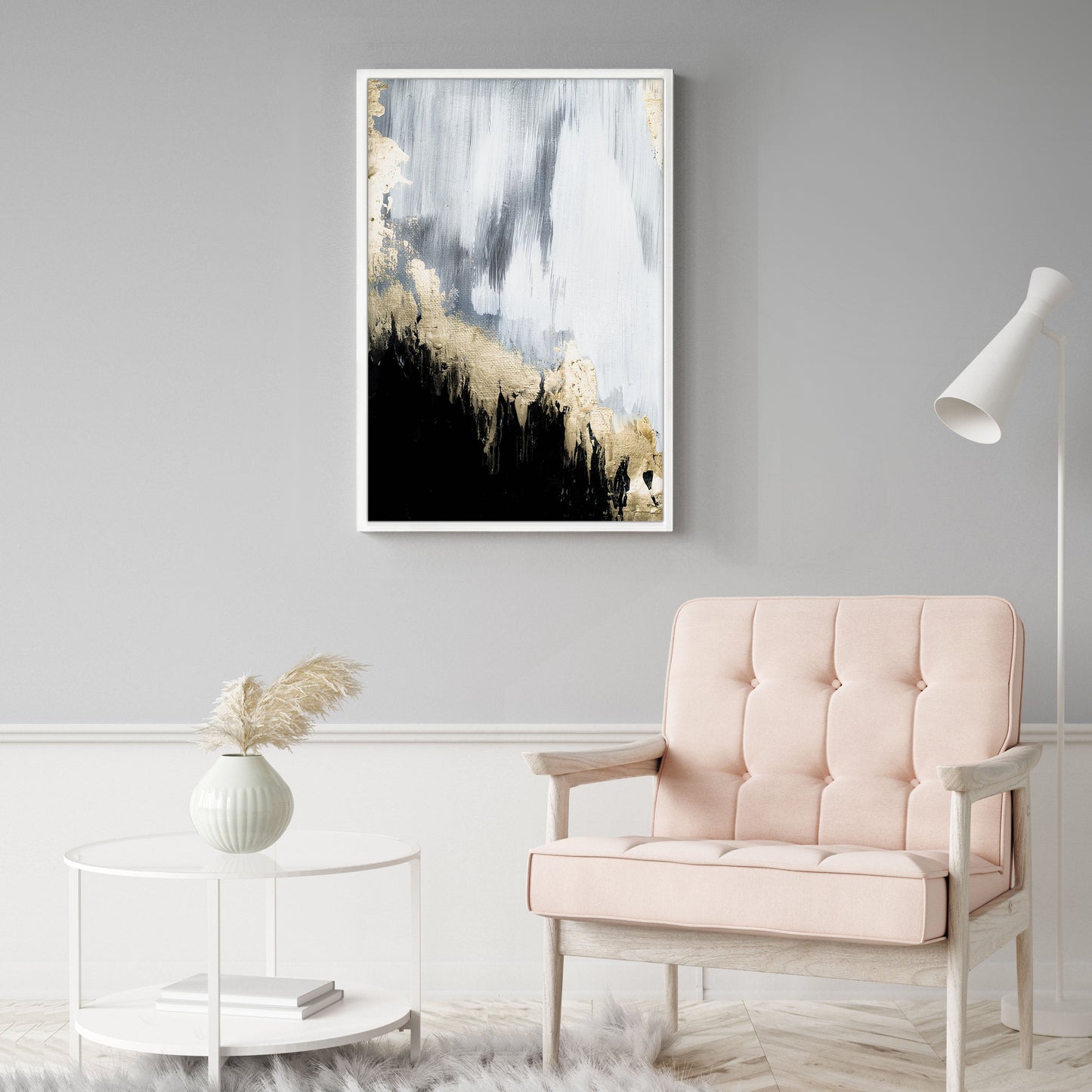 Ethan Taylor 'Parisian Black and Gold' Framed Art Print