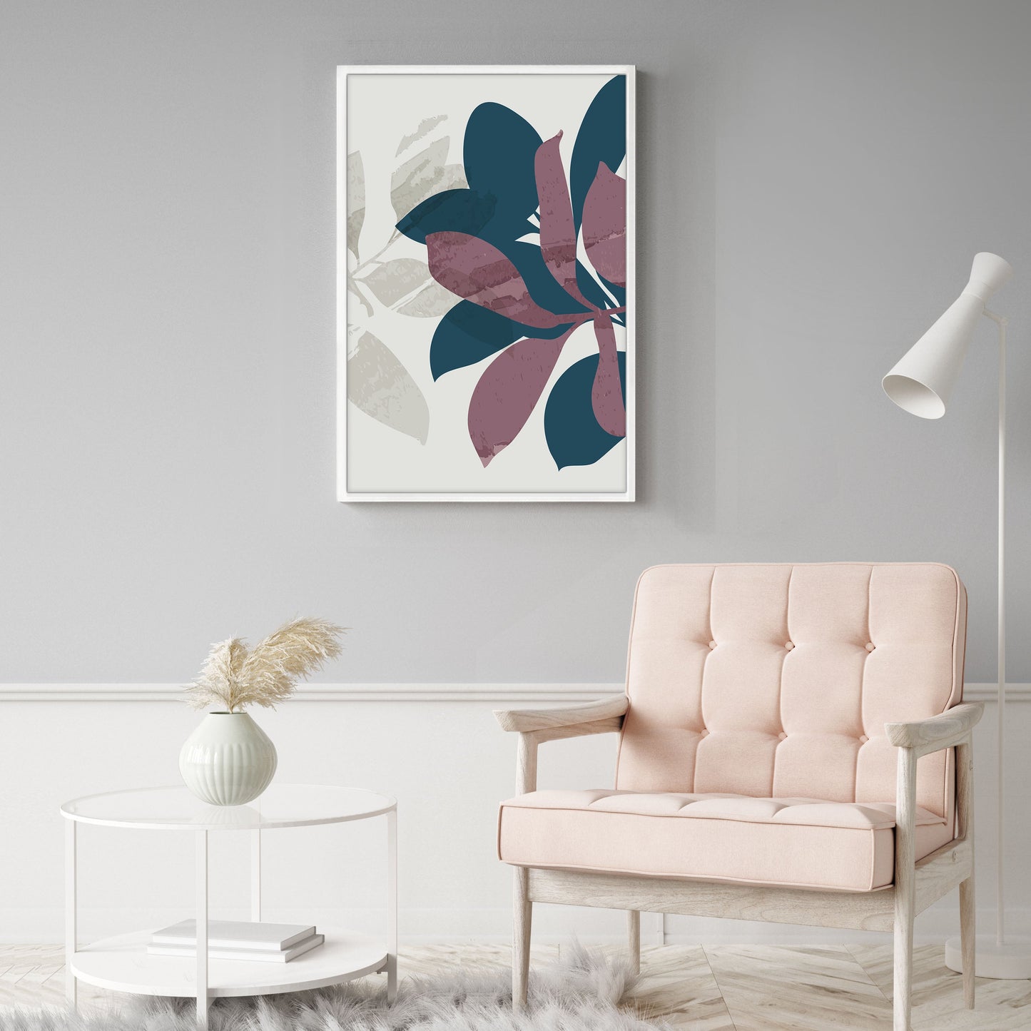 Ethan Taylor 'Foliage Figures I' Framed Art Print