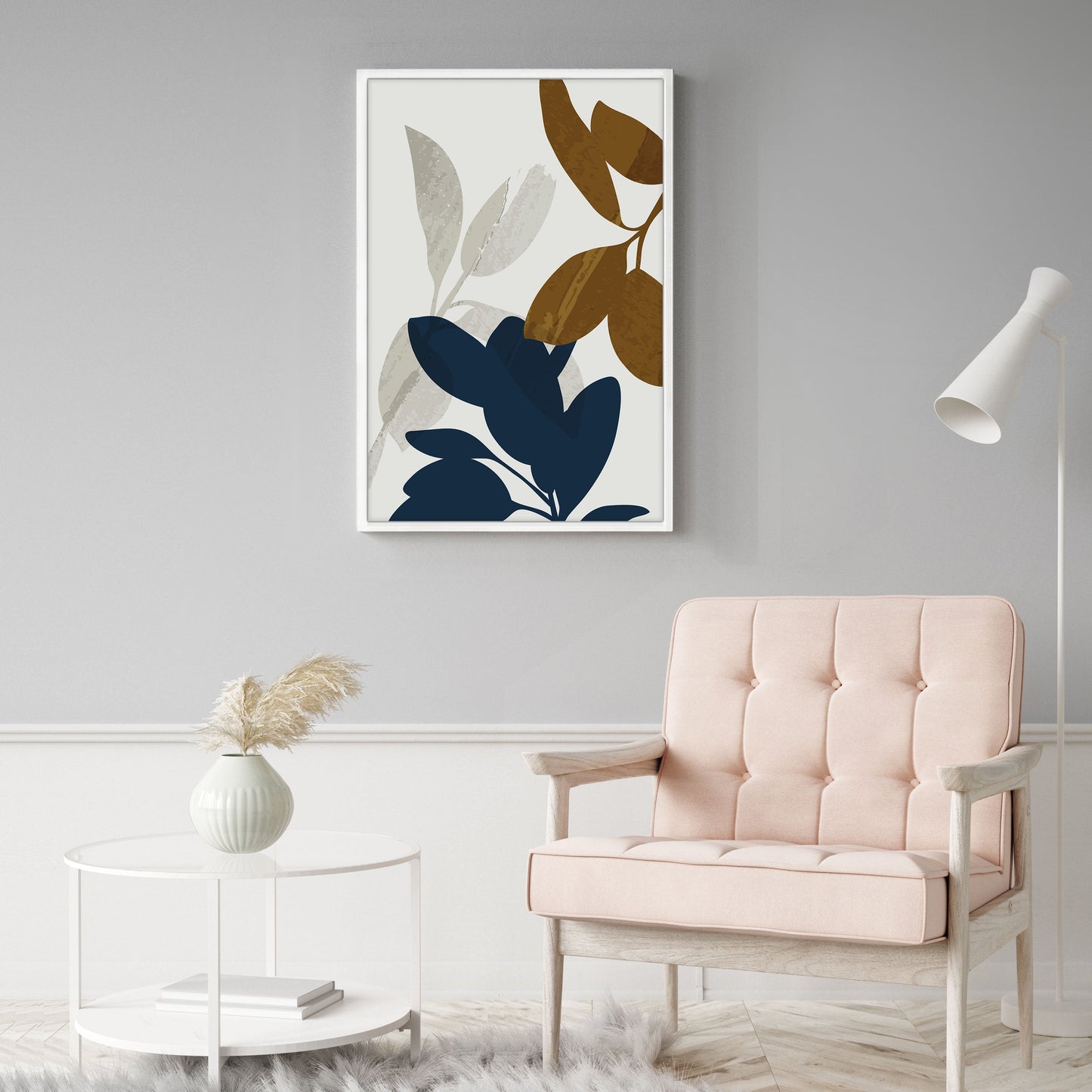 Ethan Taylor 'Foliage Figures III' Framed Art Print