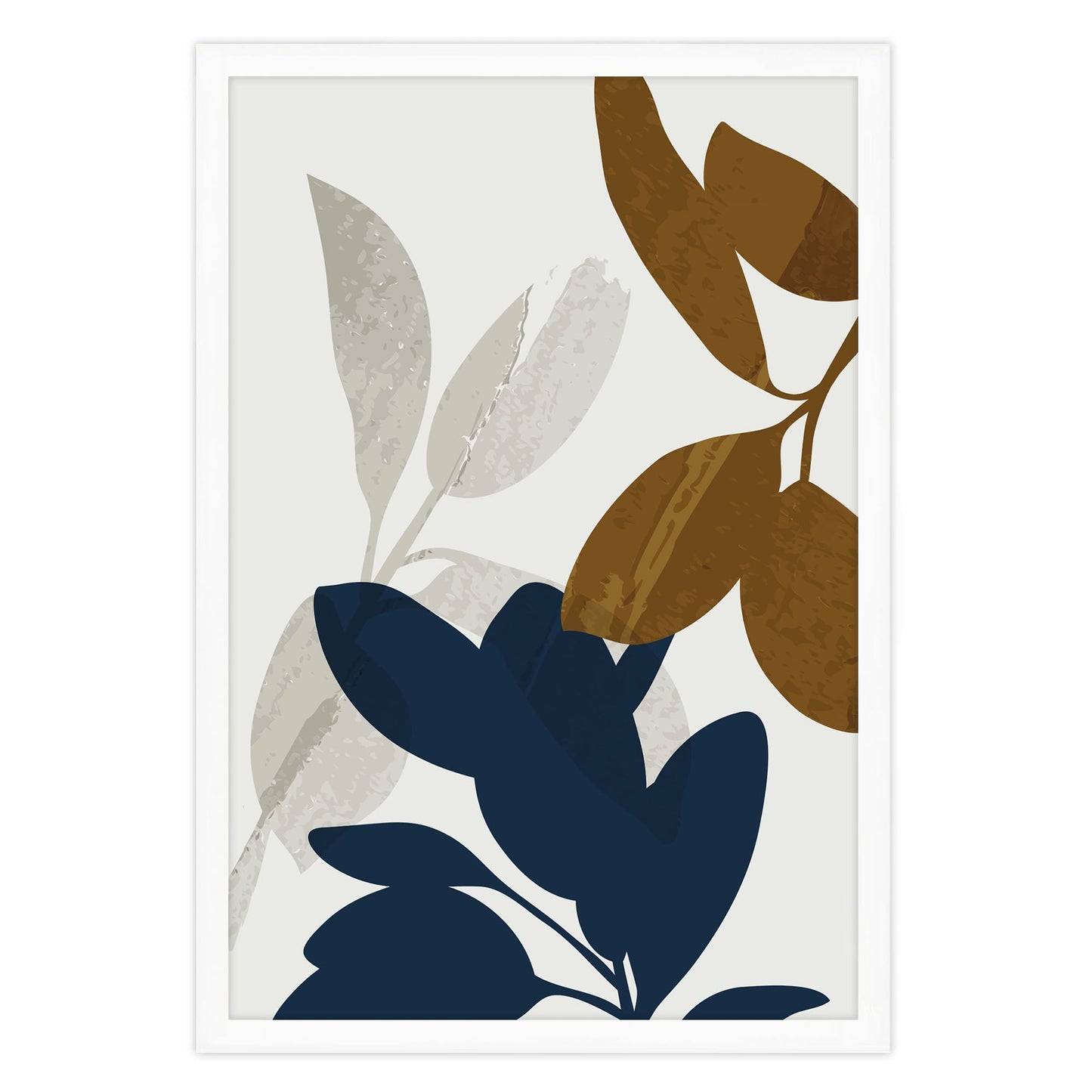 Ethan Taylor 'Foliage Figures III' Framed Art Print