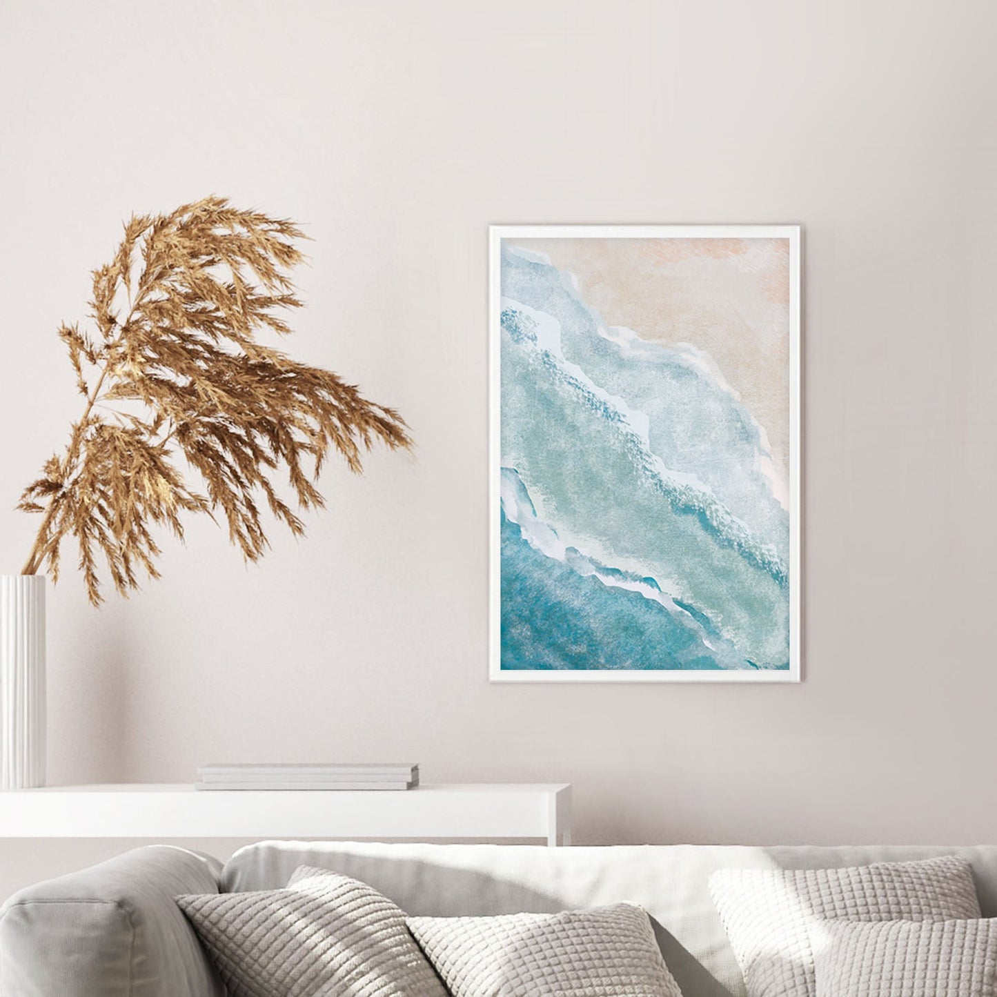 Ethan Taylor 'Ocean Waves I' Framed Art Print