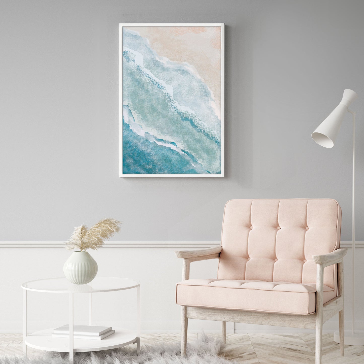 Ethan Taylor 'Ocean Waves I' Framed Art Print