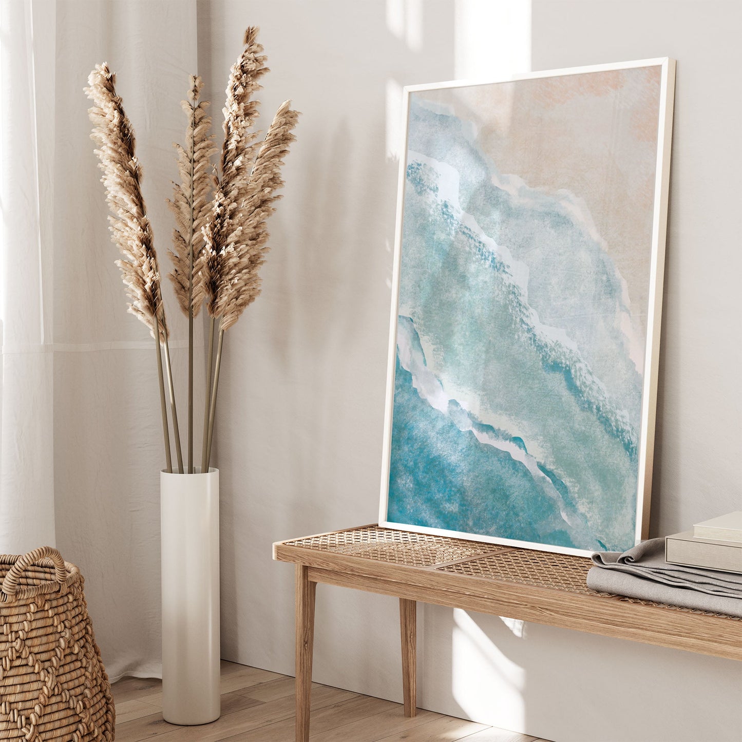 Ethan Taylor 'Ocean Waves I' Framed Art Print