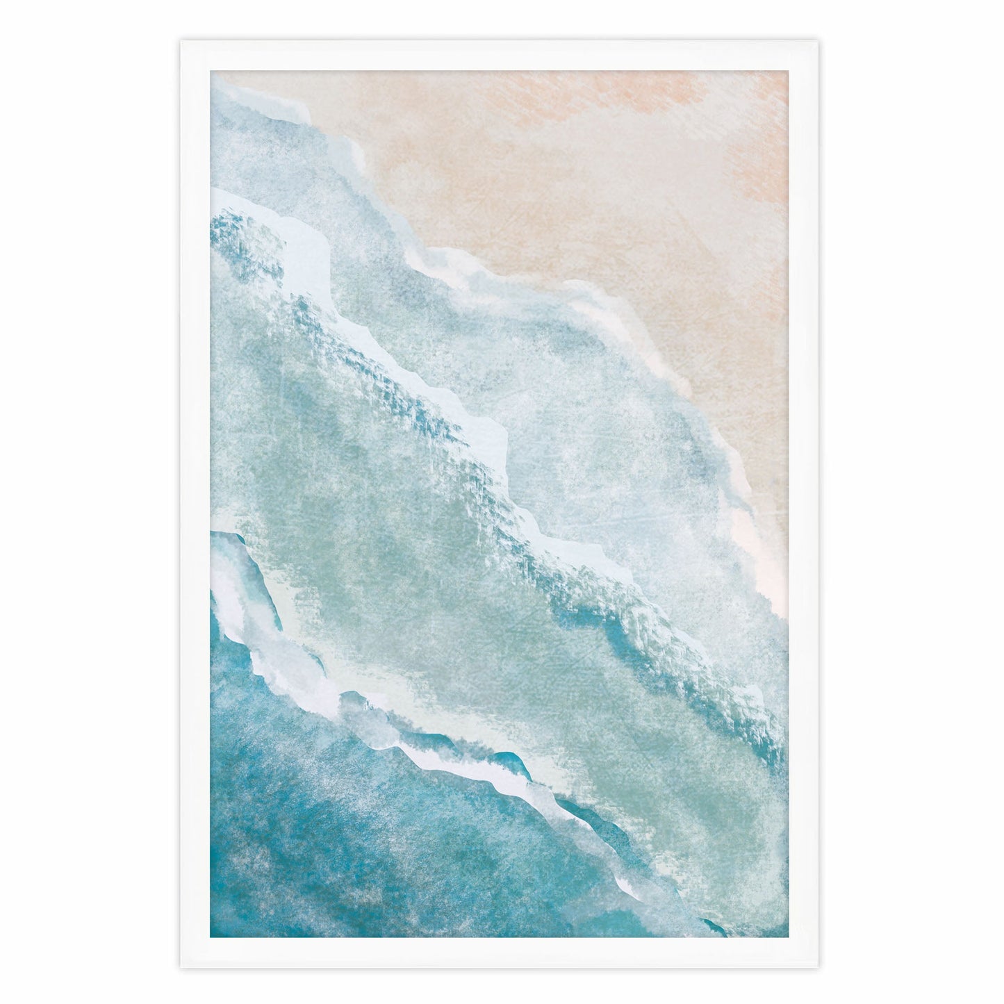 Ethan Taylor 'Ocean Waves I' Framed Art Print