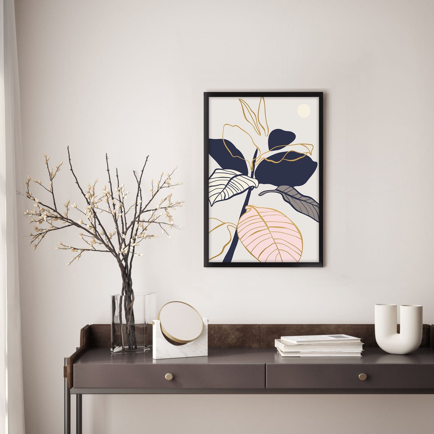 Ethan Taylor 'Bohemian Botanical II' Framed Art Print