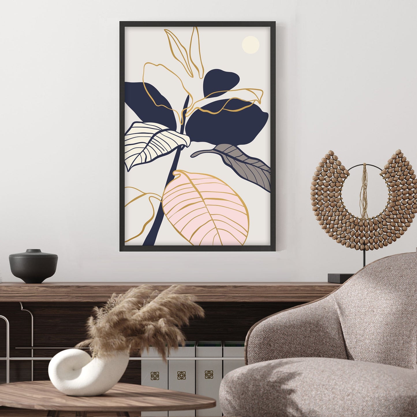 Ethan Taylor 'Bohemian Botanical II' Framed Art Print