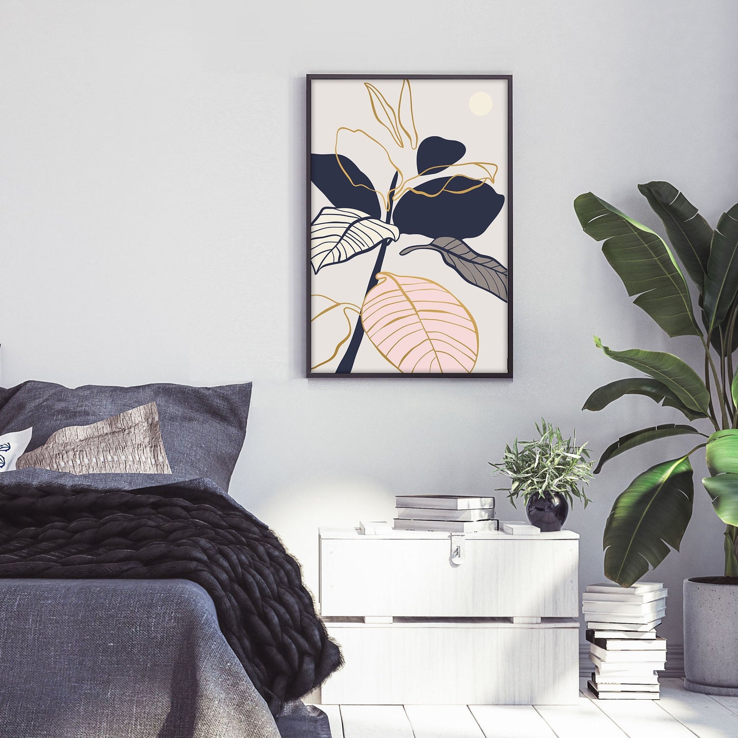 Ethan Taylor 'Bohemian Botanical II' Framed Art Print