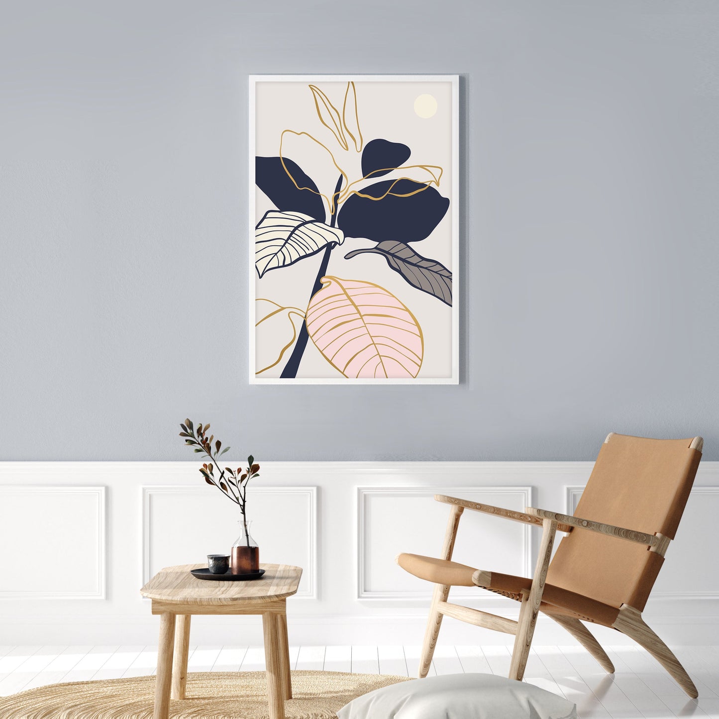 Ethan Taylor 'Bohemian Botanical II' Framed Art Print