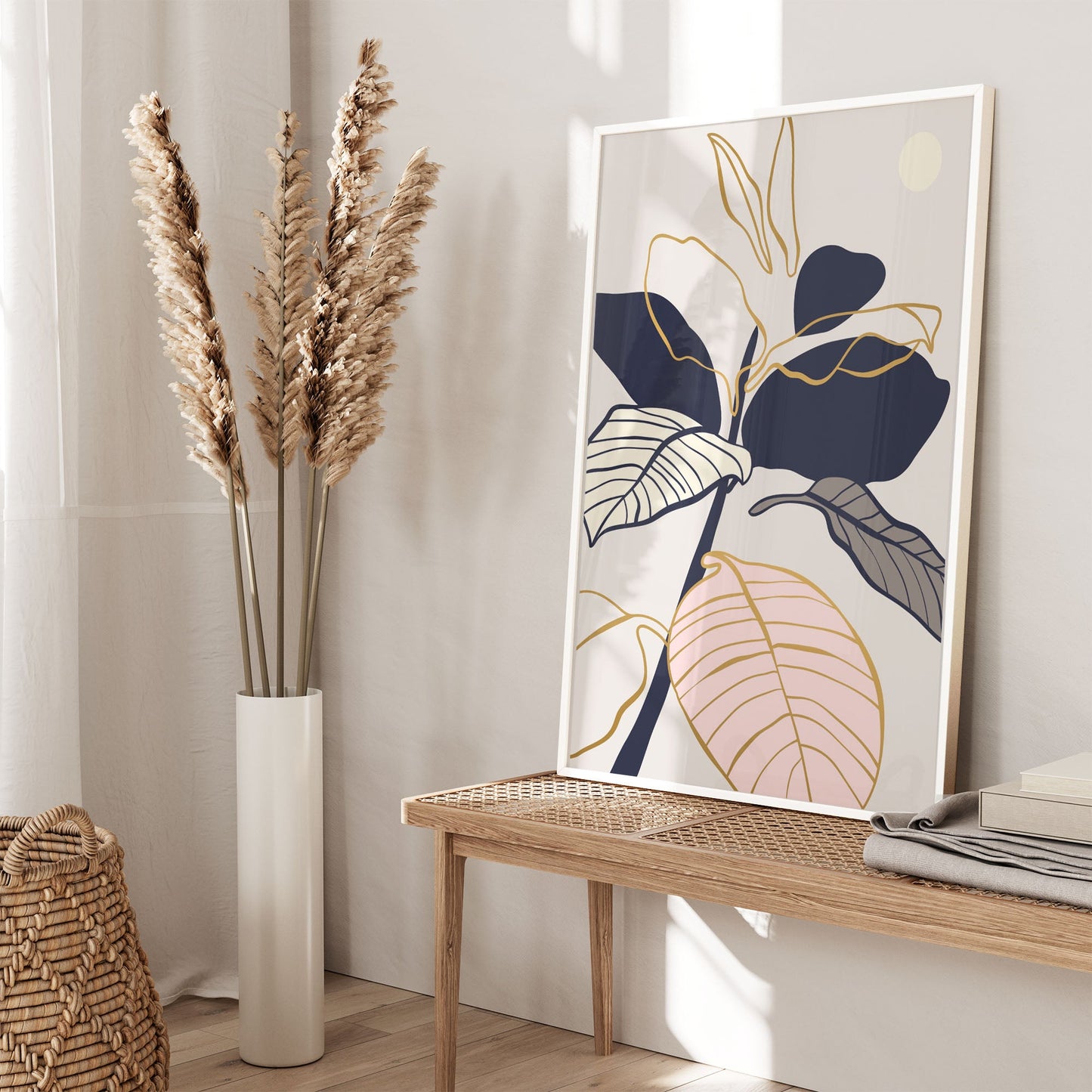 Ethan Taylor 'Bohemian Botanical II' Framed Art Print