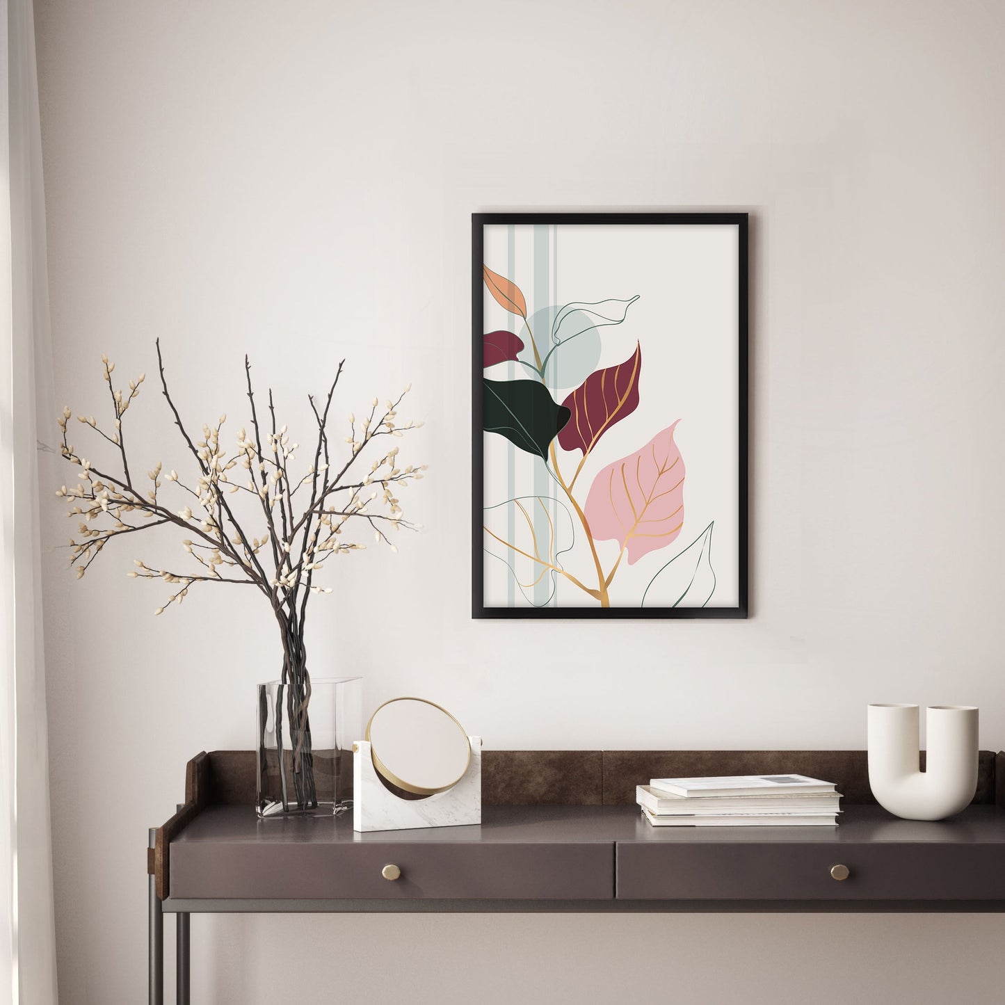 Ethan Taylor 'Botanical Symphony II' Framed Art Print