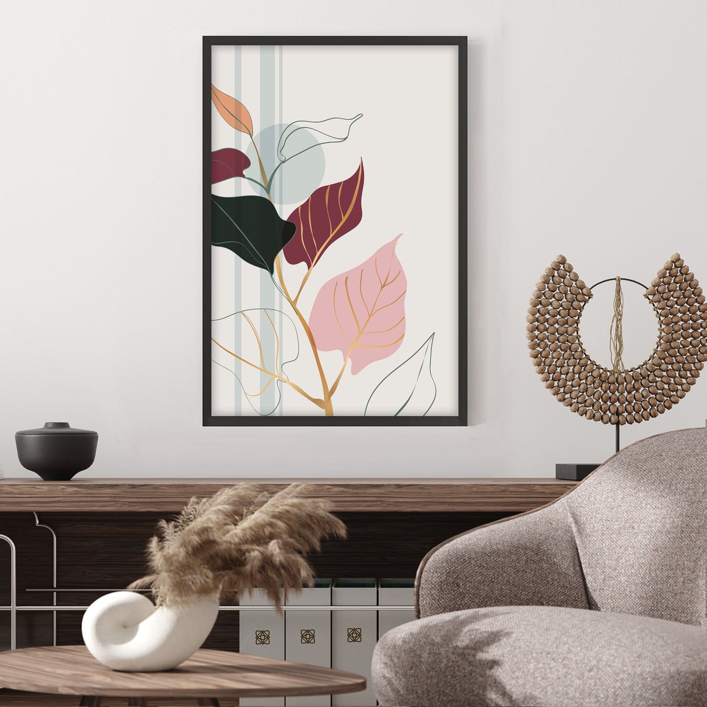 Ethan Taylor 'Botanical Symphony II' Framed Art Print