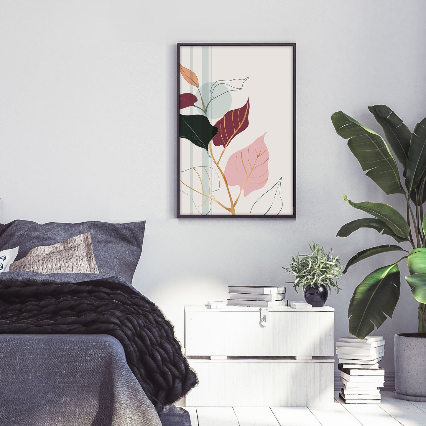 Ethan Taylor 'Botanical Symphony II' Framed Art Print