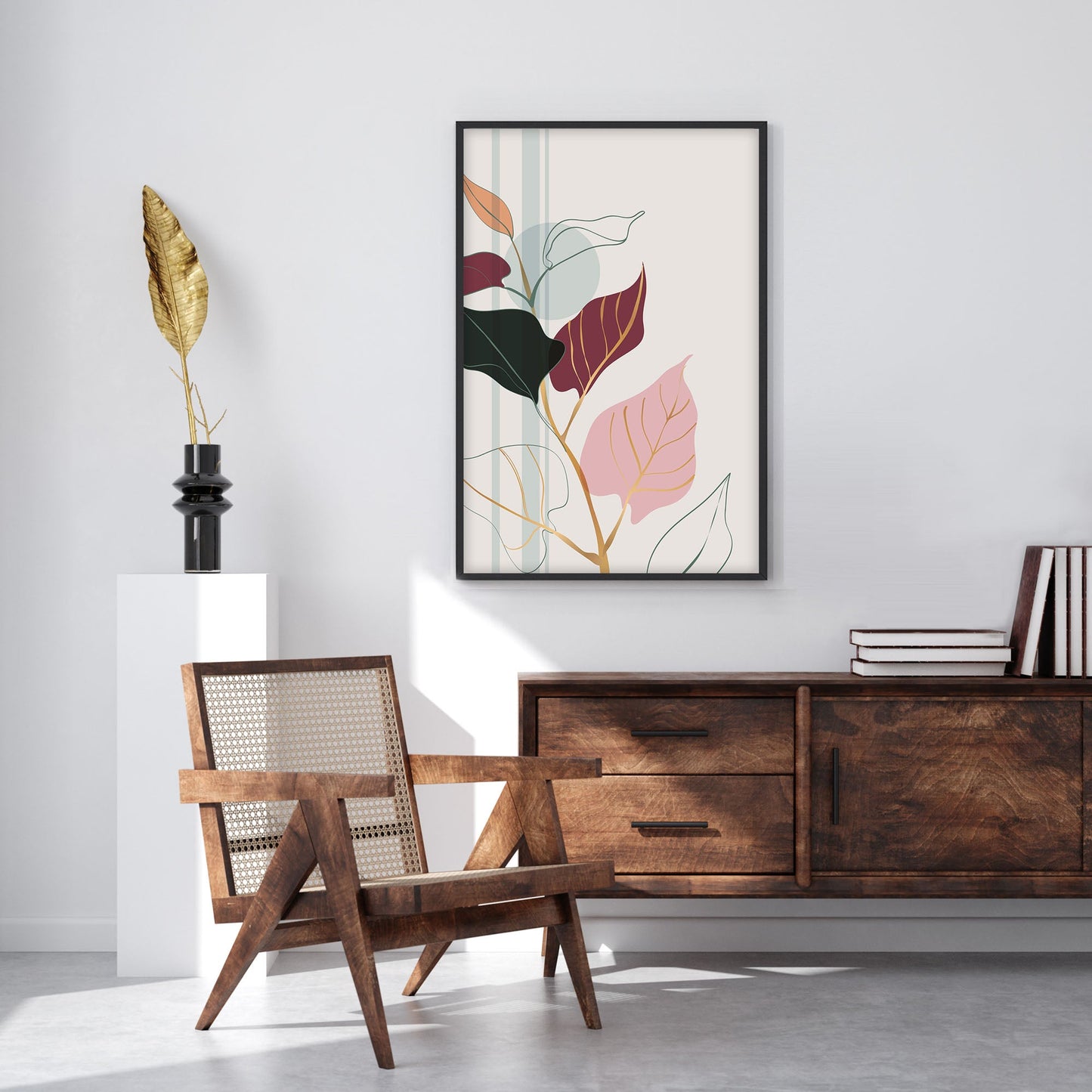 Ethan Taylor 'Botanical Symphony II' Framed Art Print