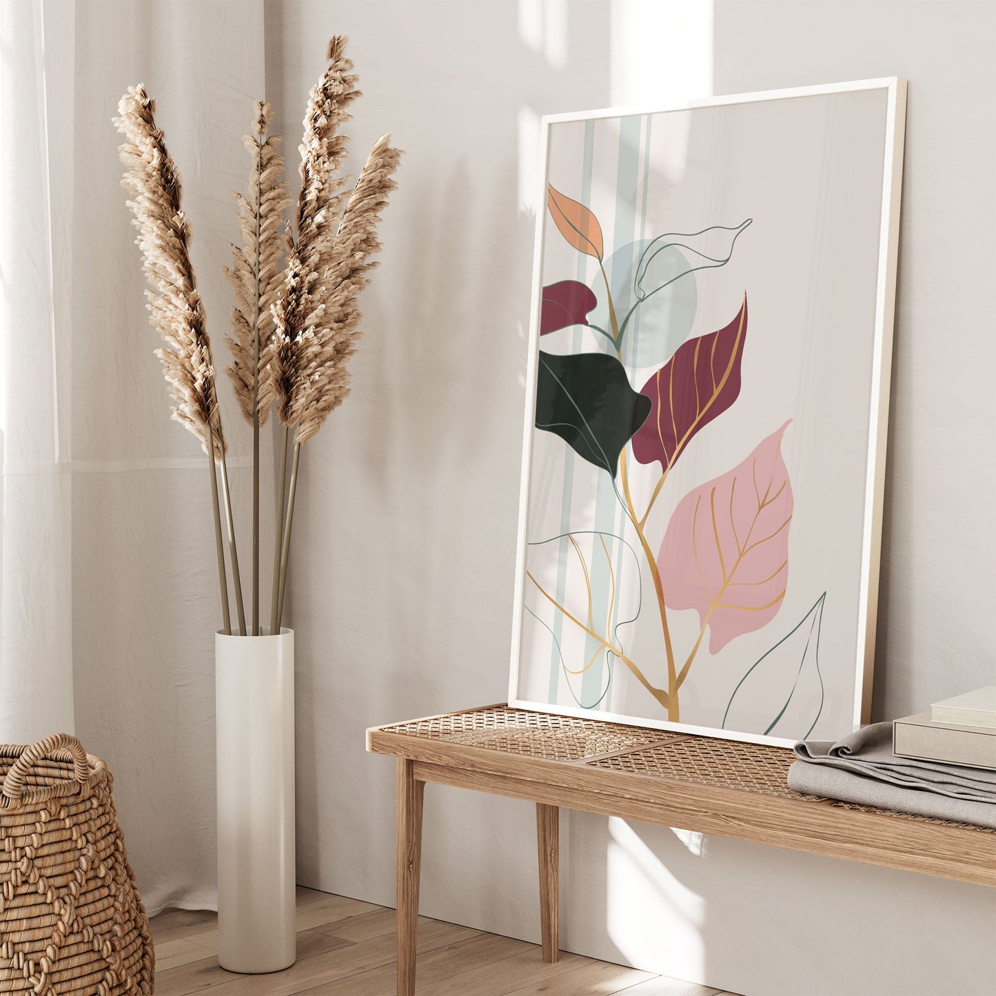 Ethan Taylor 'Botanical Symphony II' Framed Art Print