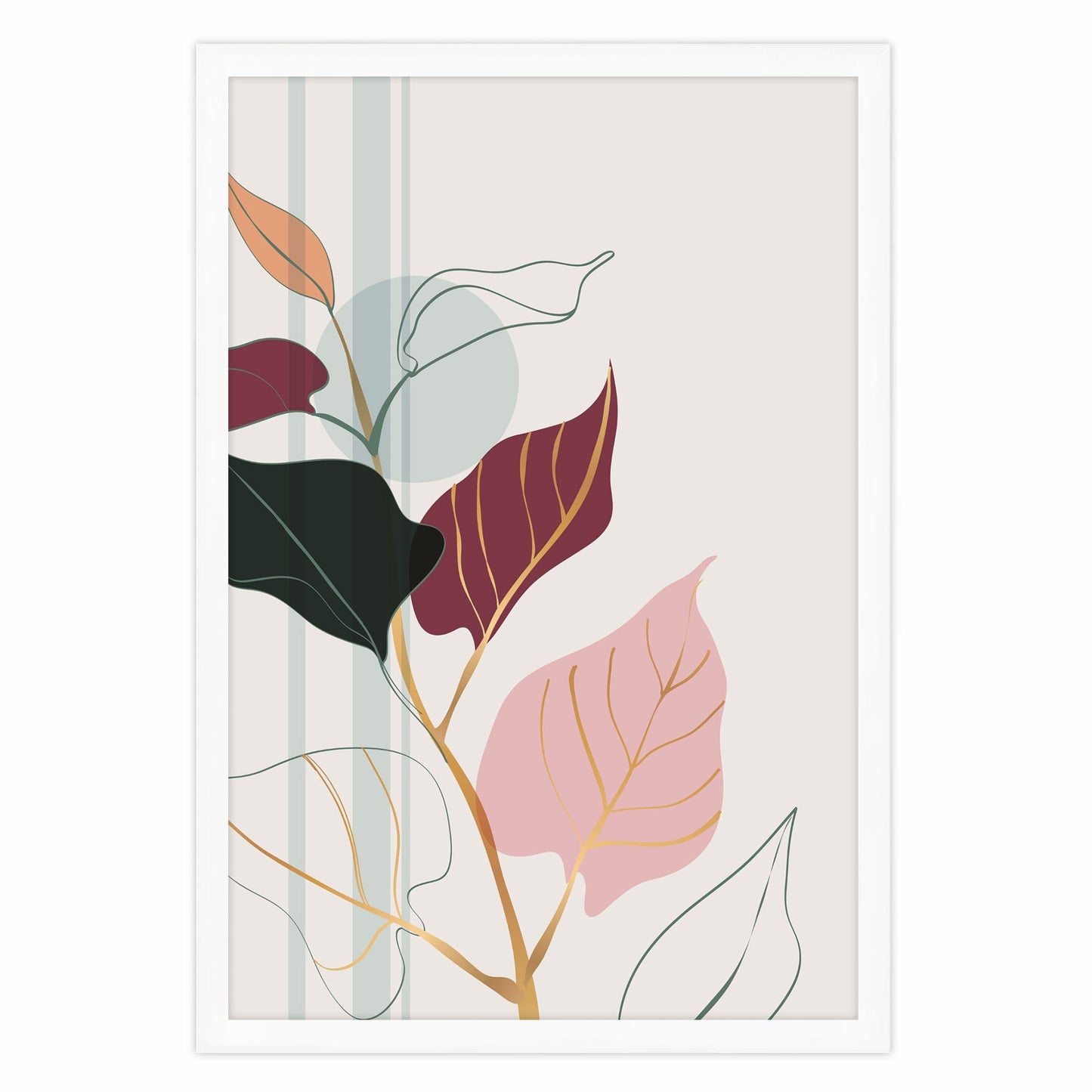 Ethan Taylor 'Botanical Symphony II' Framed Art Print