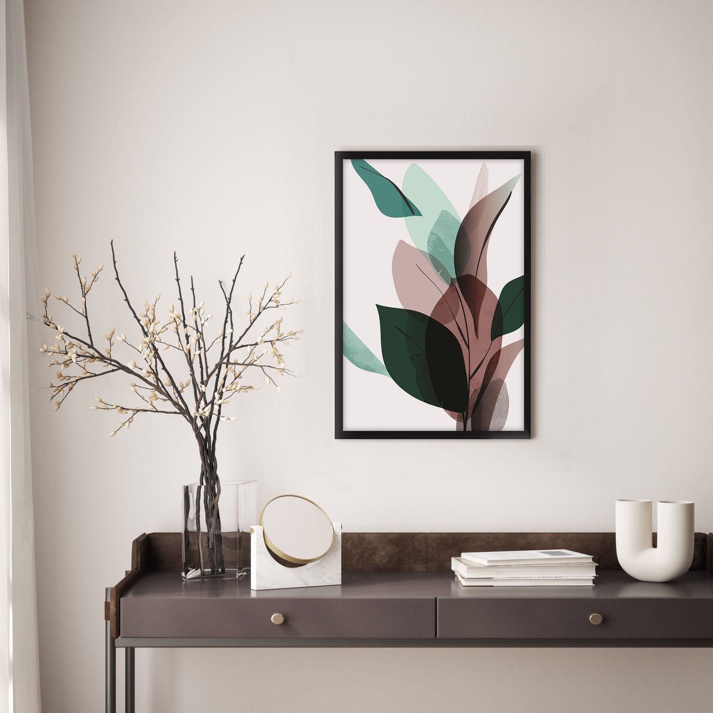 Ethan Taylor 'Botanical Luxe I' Framed Art Print