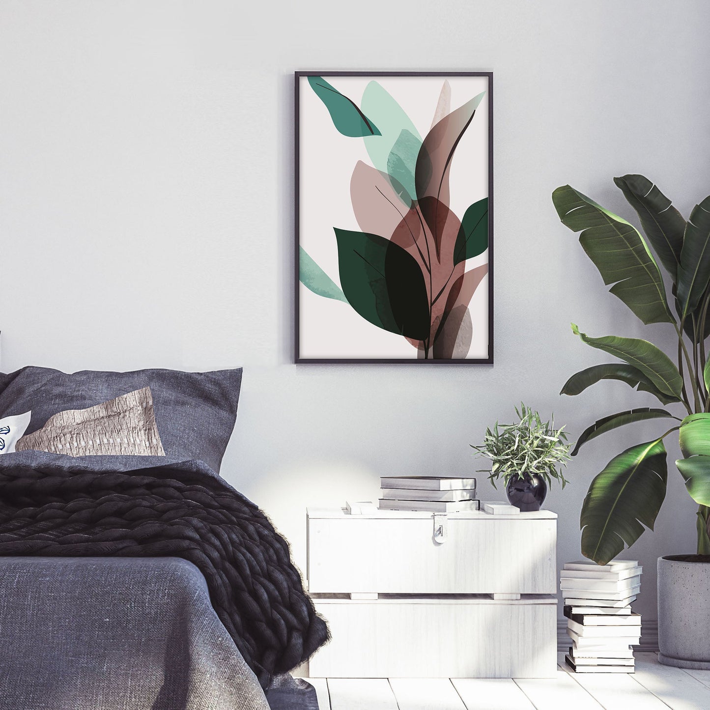 Ethan Taylor 'Botanical Luxe I' Framed Art Print