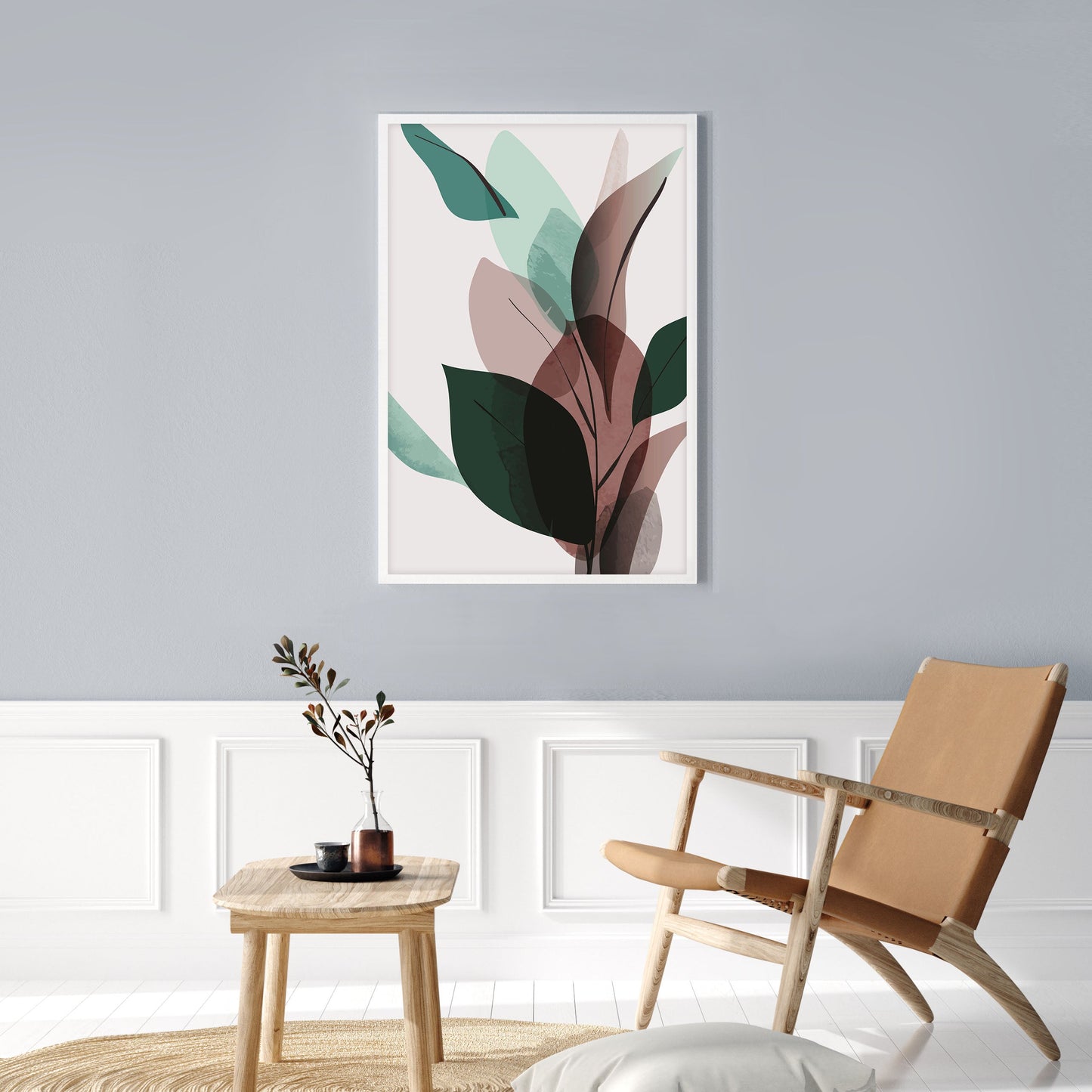 Ethan Taylor 'Botanical Luxe I' Framed Art Print