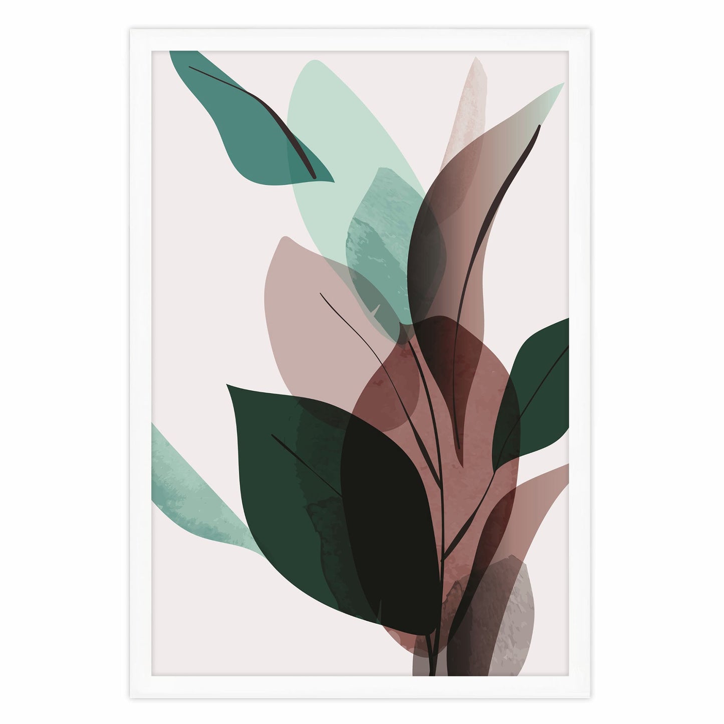 Ethan Taylor 'Botanical Luxe I' Framed Art Print