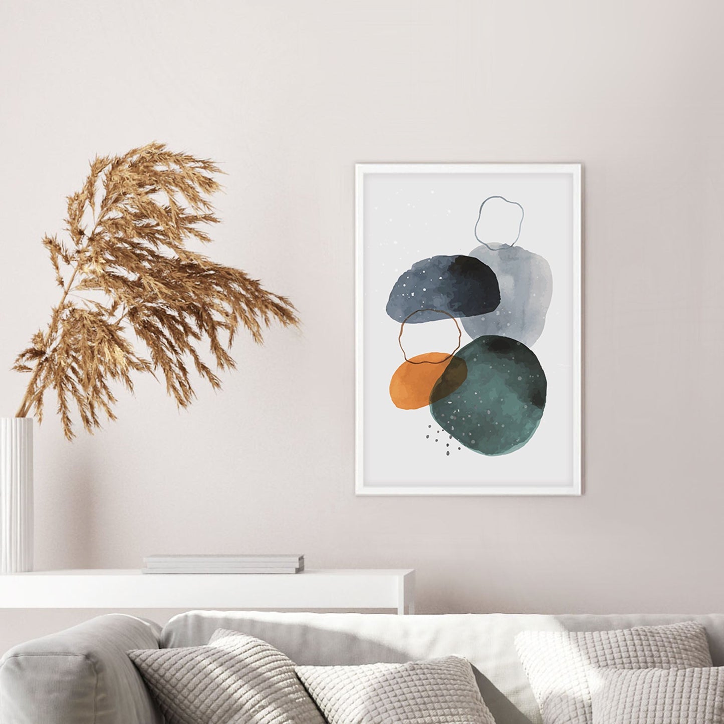 Ethan Taylor 'Abstract Balance I' Framed Art Print