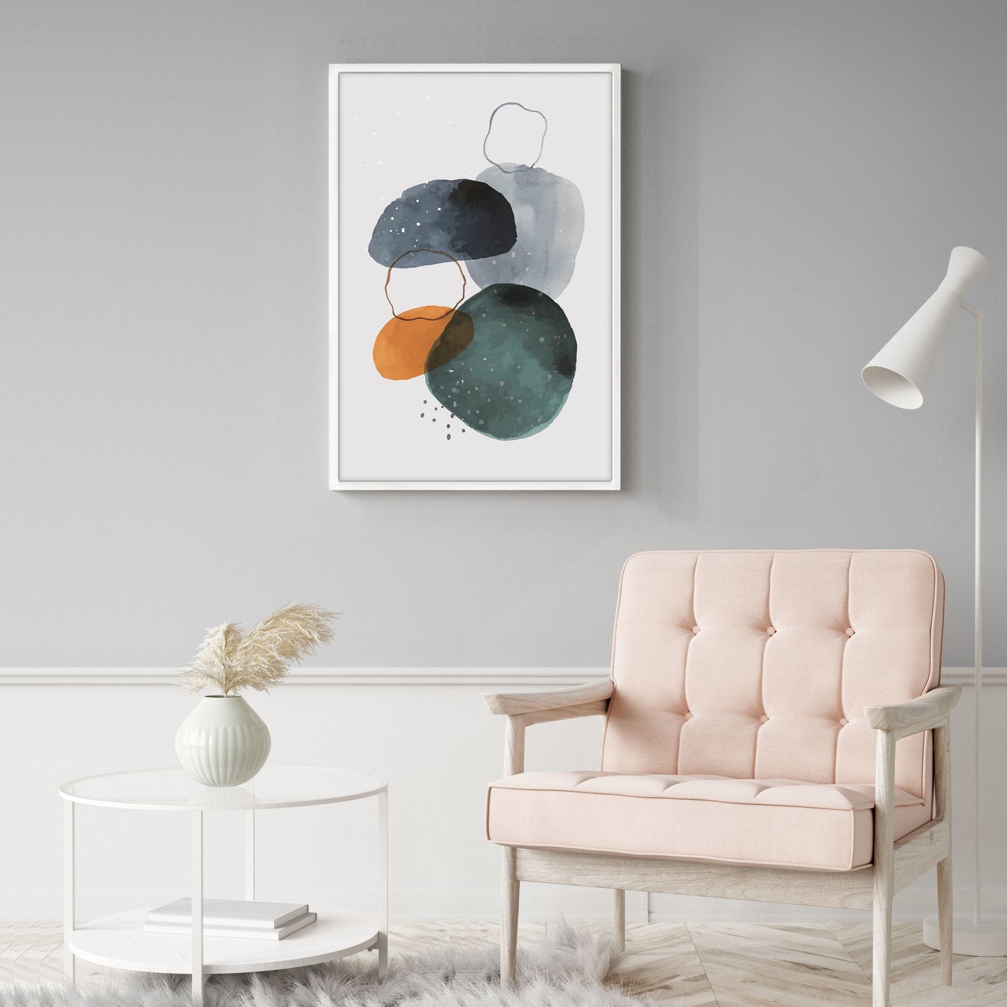 Ethan Taylor 'Abstract Balance I' Framed Art Print