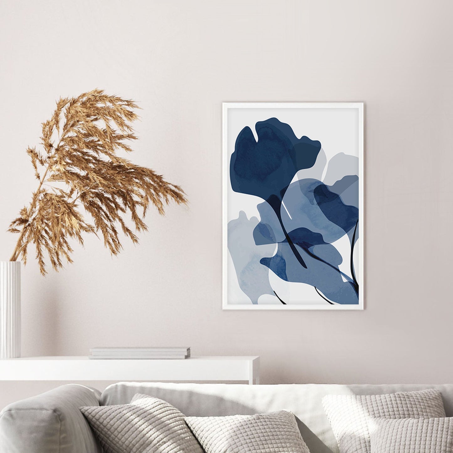 Ethan Taylor 'Blue Botanical II' Framed Art Print