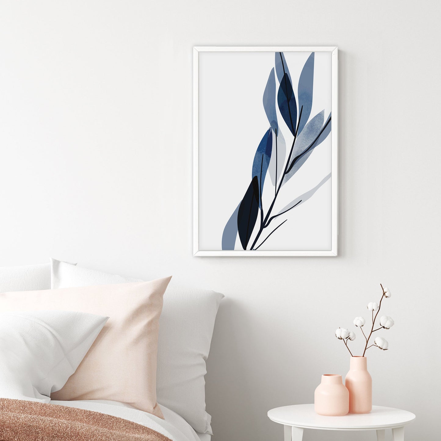 Ethan Taylor 'Blue Botanical III' Framed Art Print