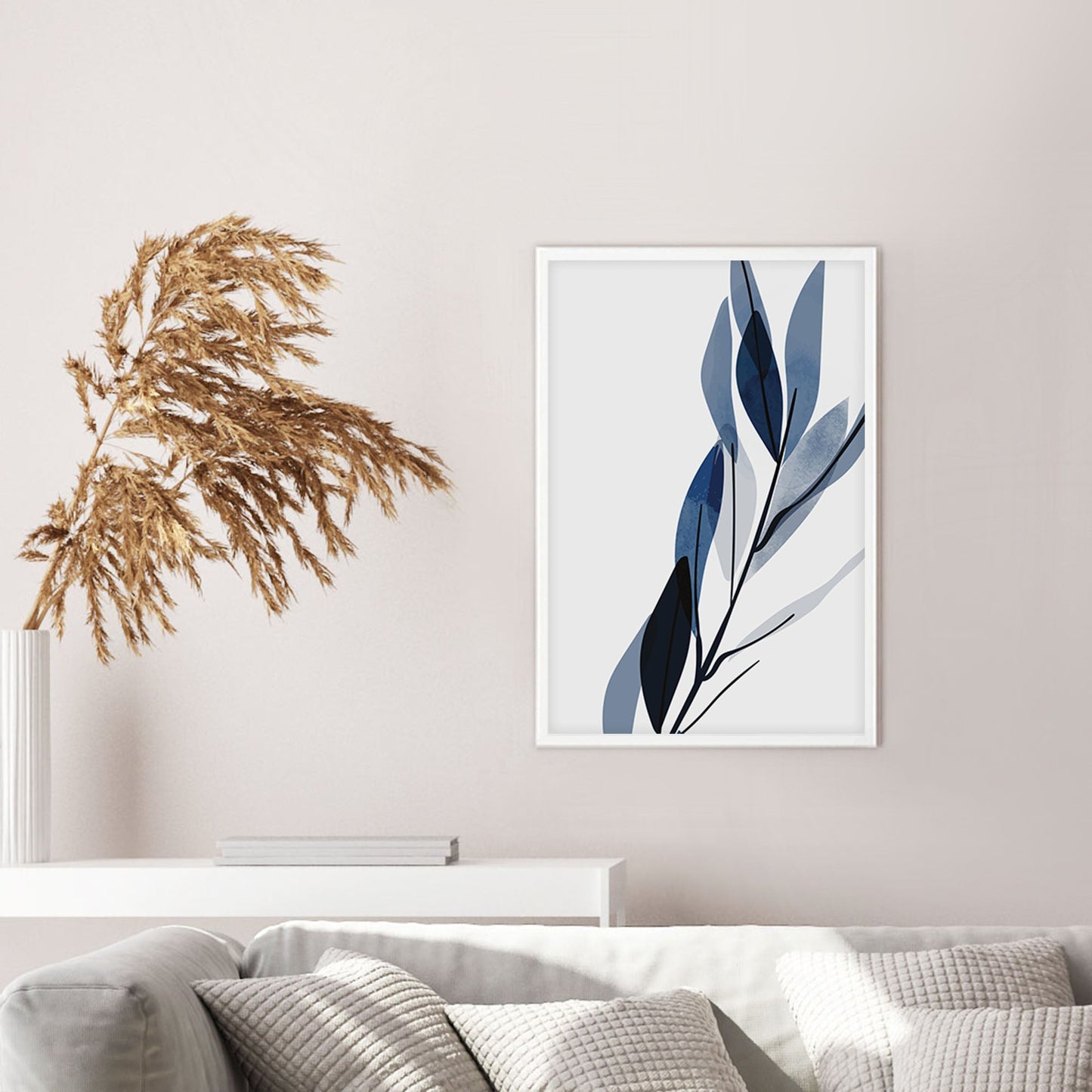 Ethan Taylor 'Blue Botanical III' Framed Art Print