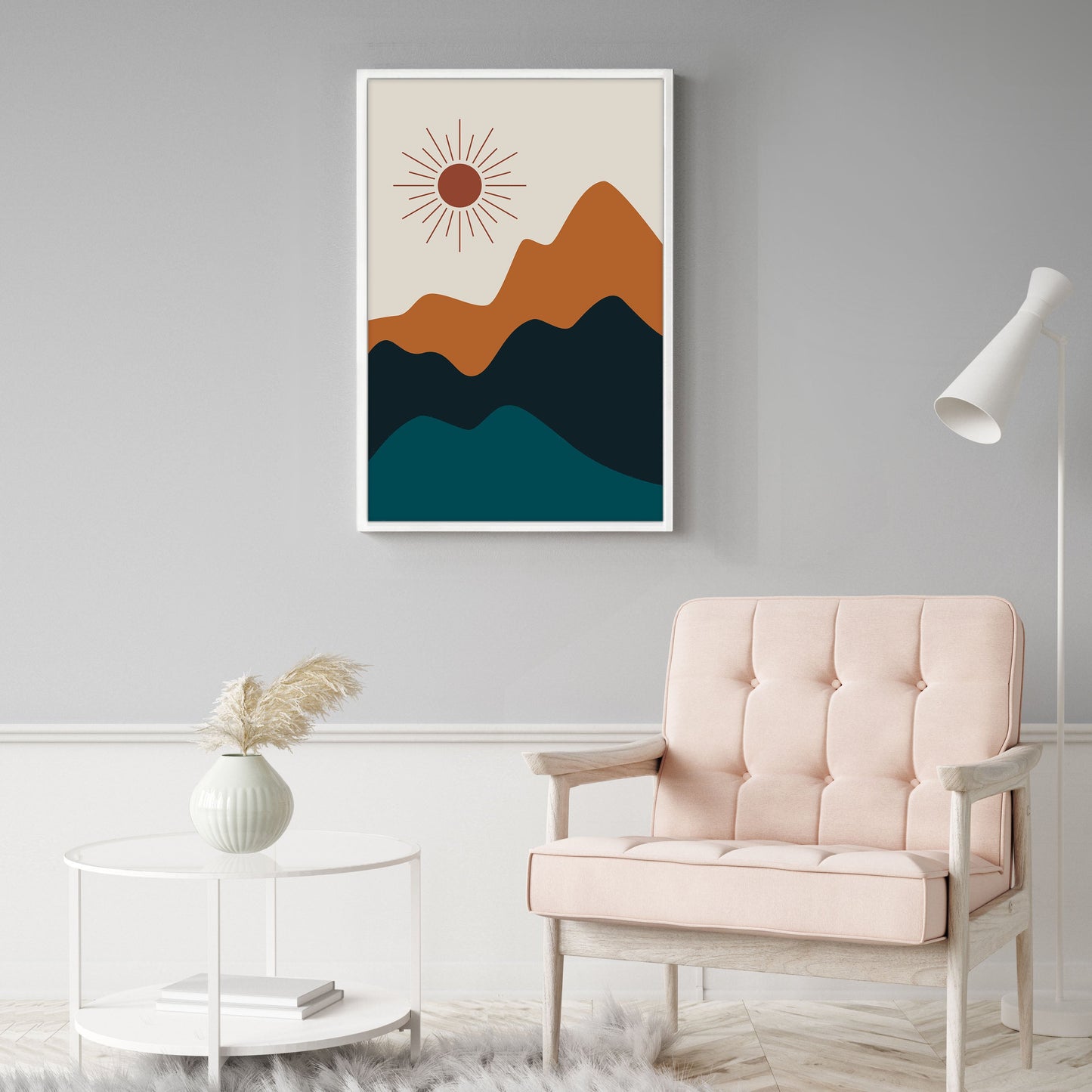 Ethan Taylor 'Boho Sun' Framed Art Print