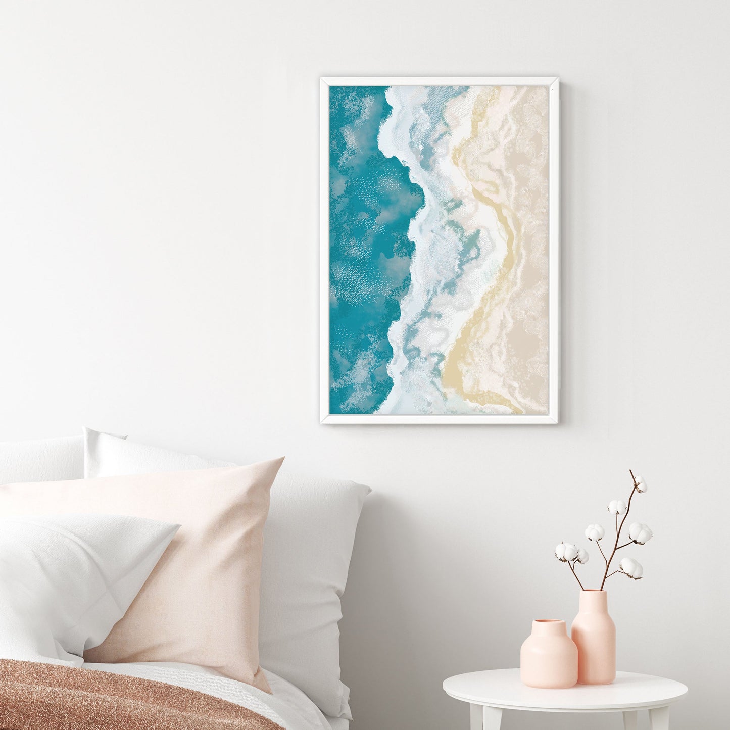 Ethan Taylor 'Ocean Shore' Framed Art Print