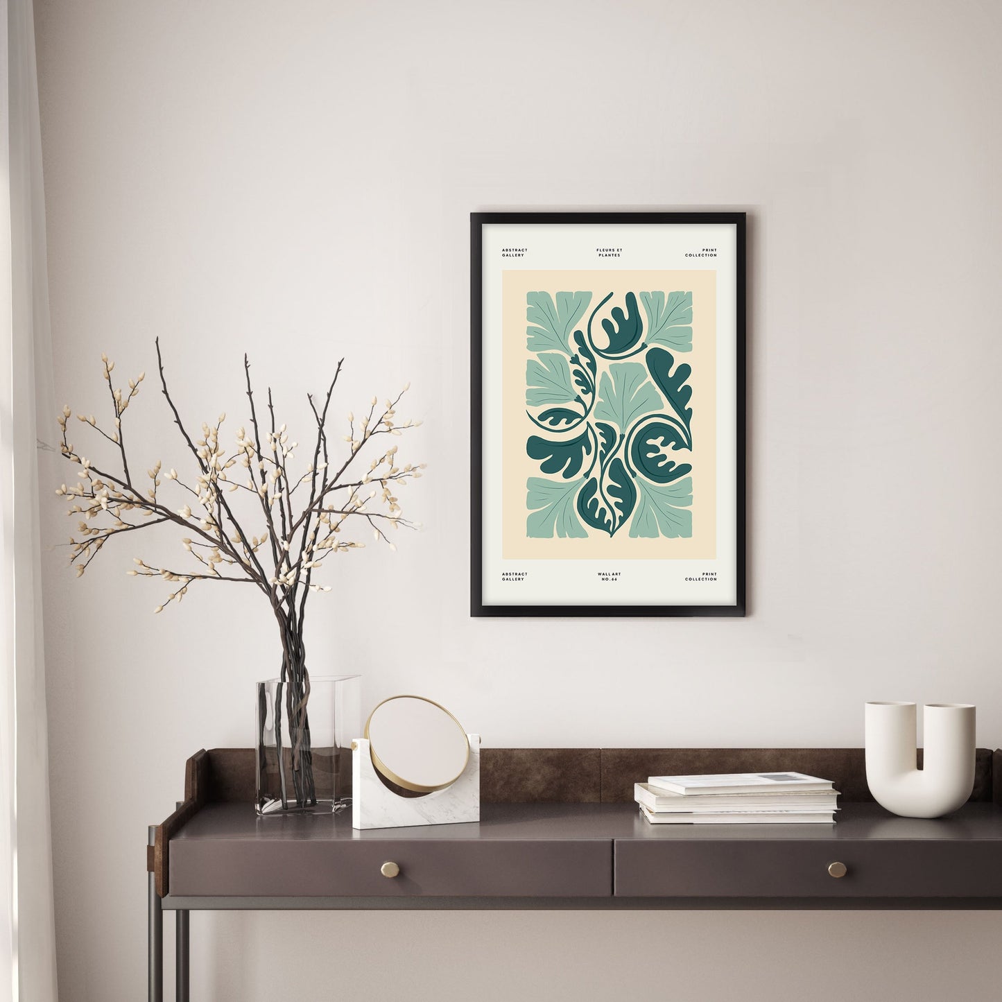 Ethan Taylor 'Green Garden' Framed Art Print