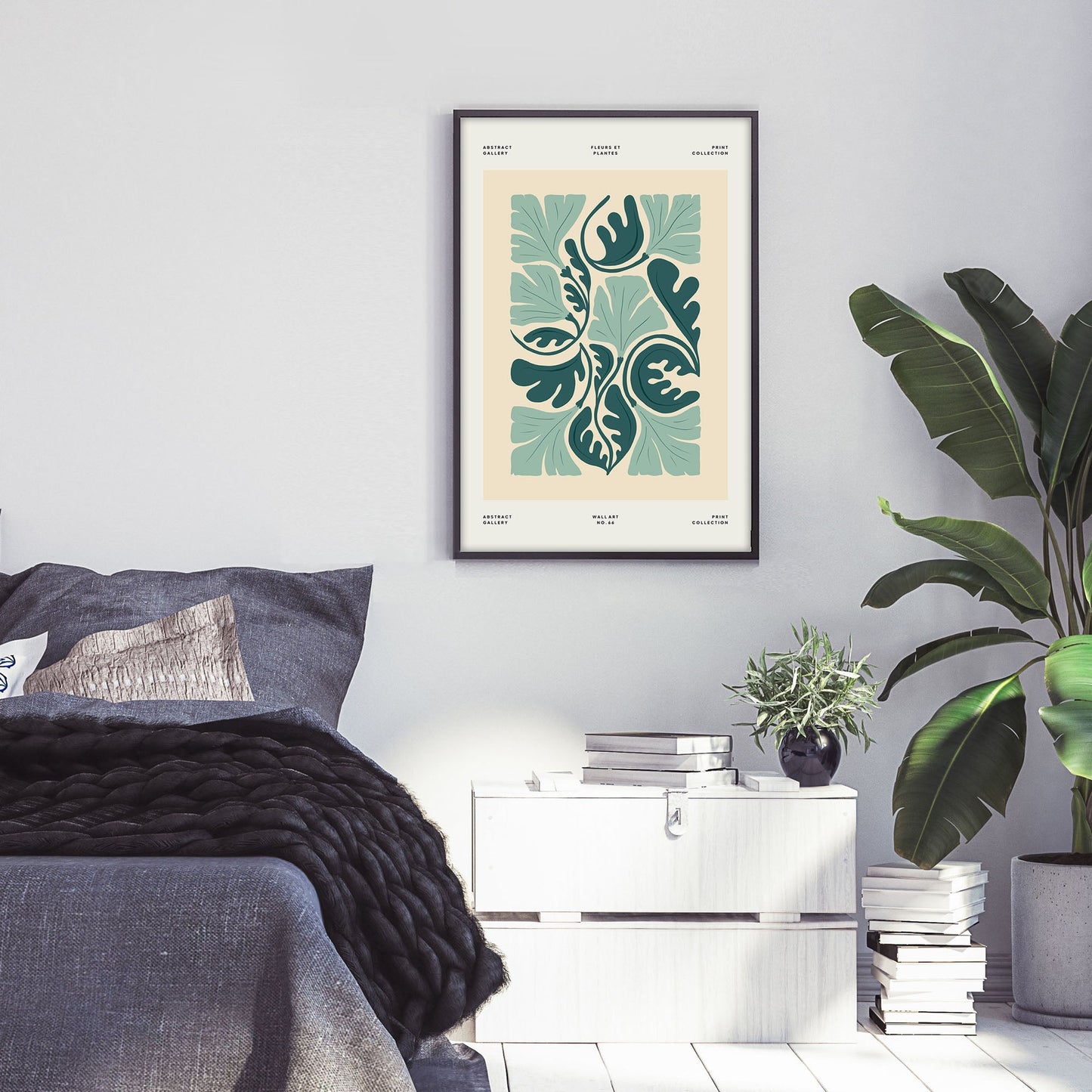 Ethan Taylor 'Green Garden' Framed Art Print