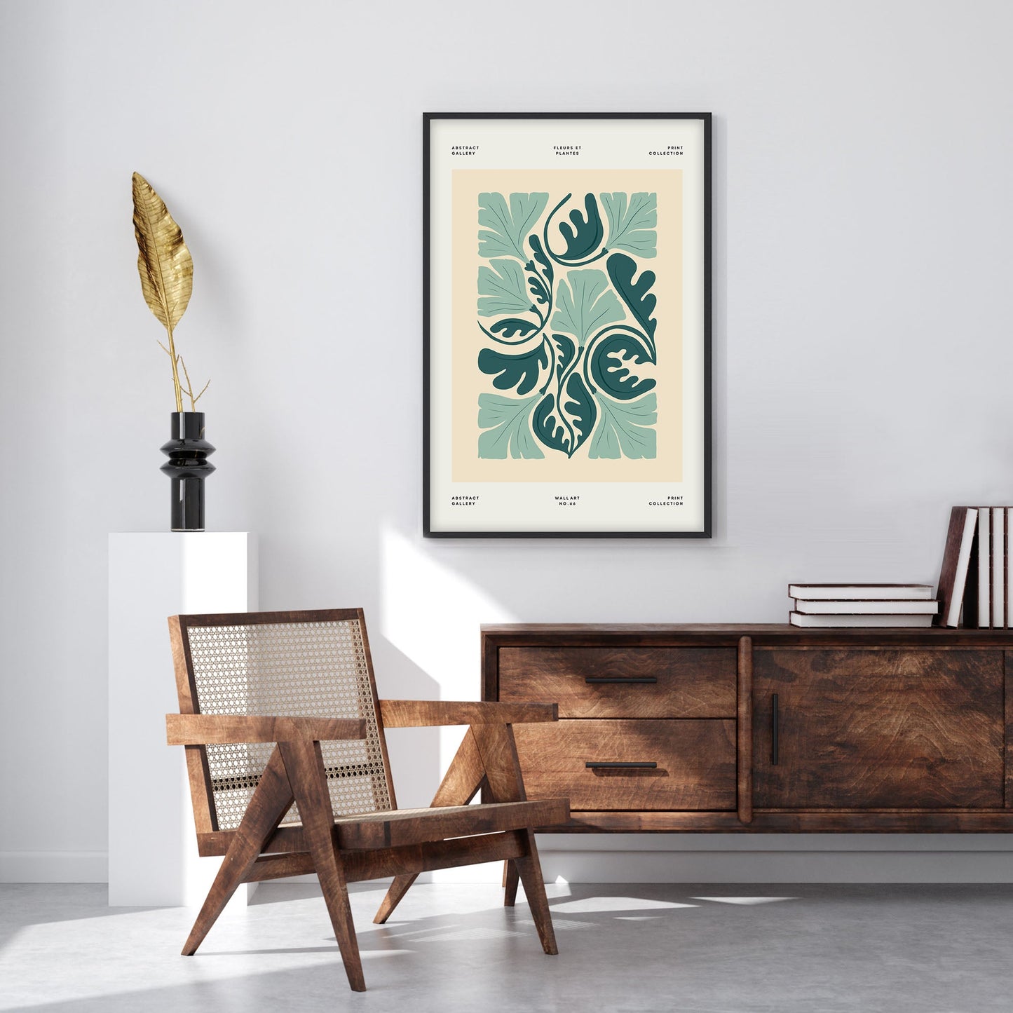 Ethan Taylor 'Green Garden' Framed Art Print