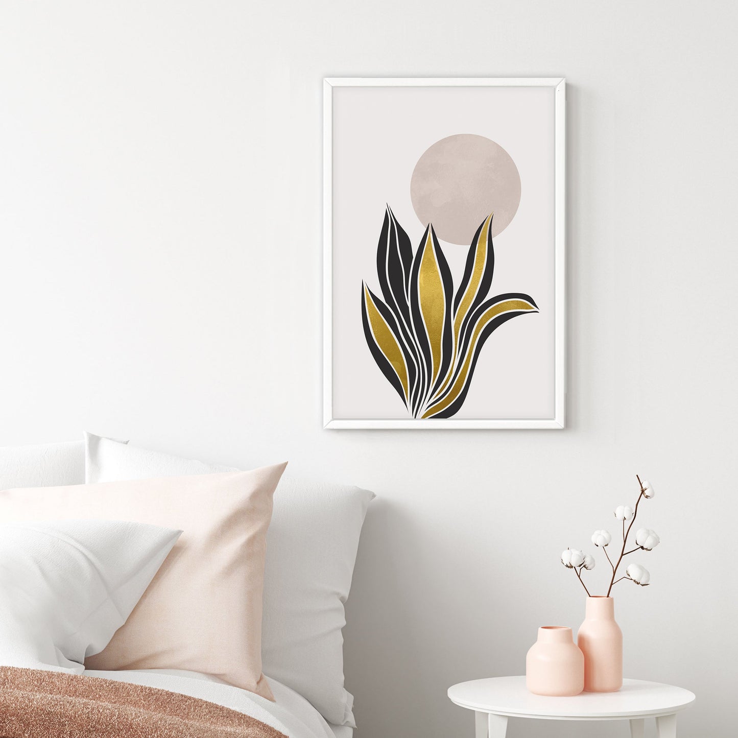 Ethan Taylor 'Golden Botanical II' Framed Art Print