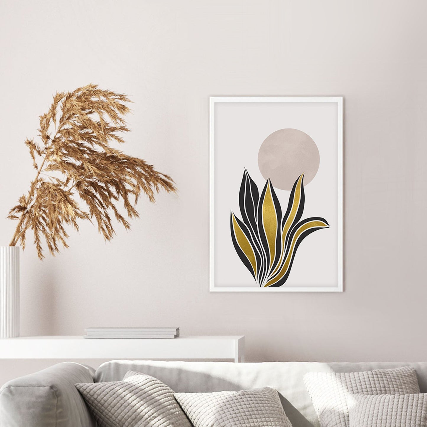 Ethan Taylor 'Golden Botanical II' Framed Art Print