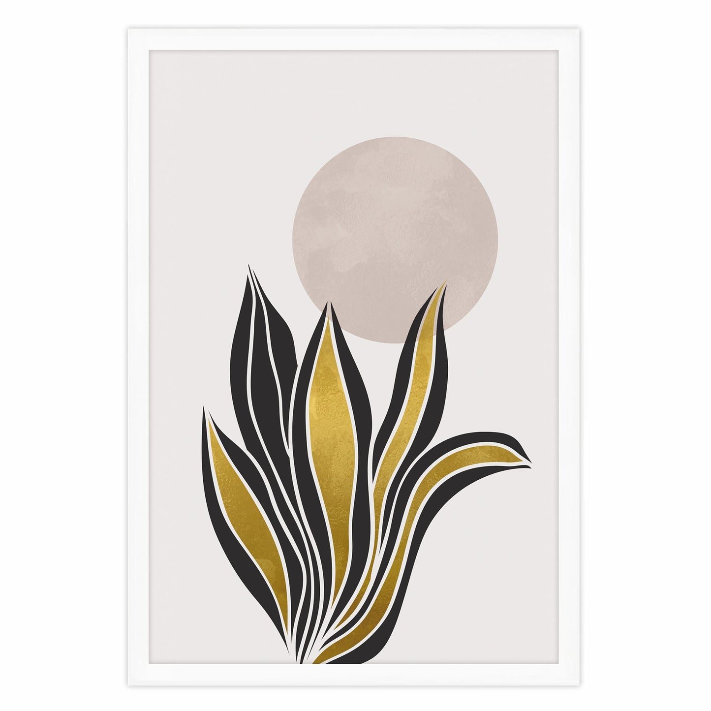 Ethan Taylor 'Golden Botanical II' Framed Art Print