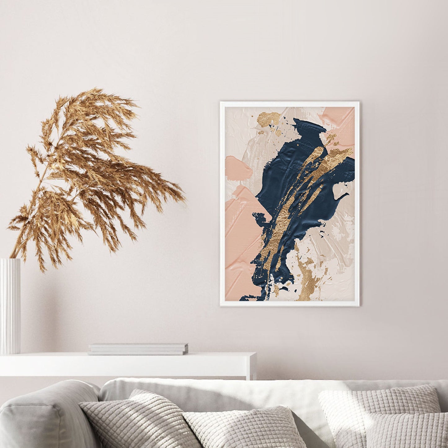 Ethan Taylor 'Blush Elegance' Framed Art Print