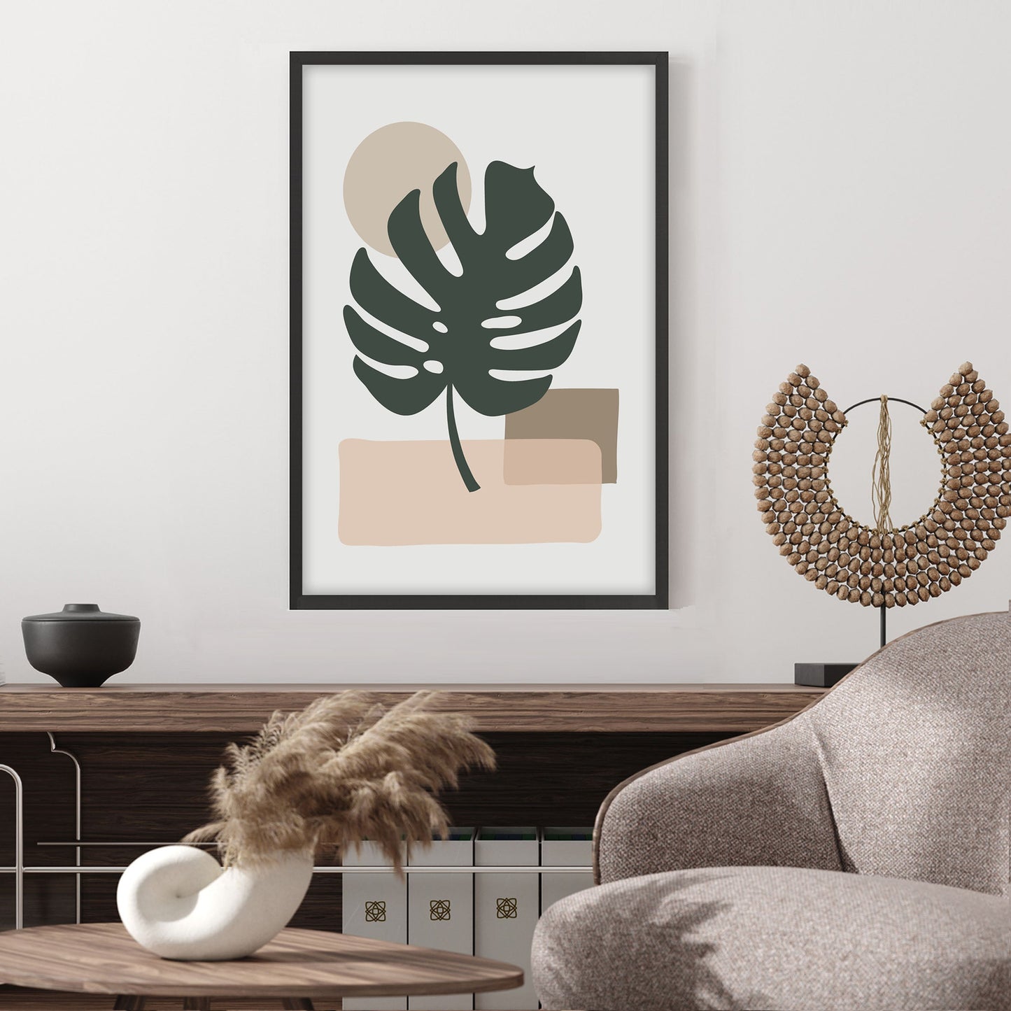 Ethan Taylor 'Monstera Leaf I' Framed Art Print