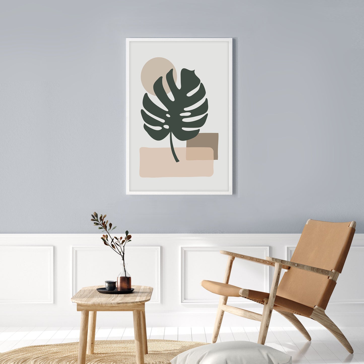 Ethan Taylor 'Monstera Leaf I' Framed Art Print