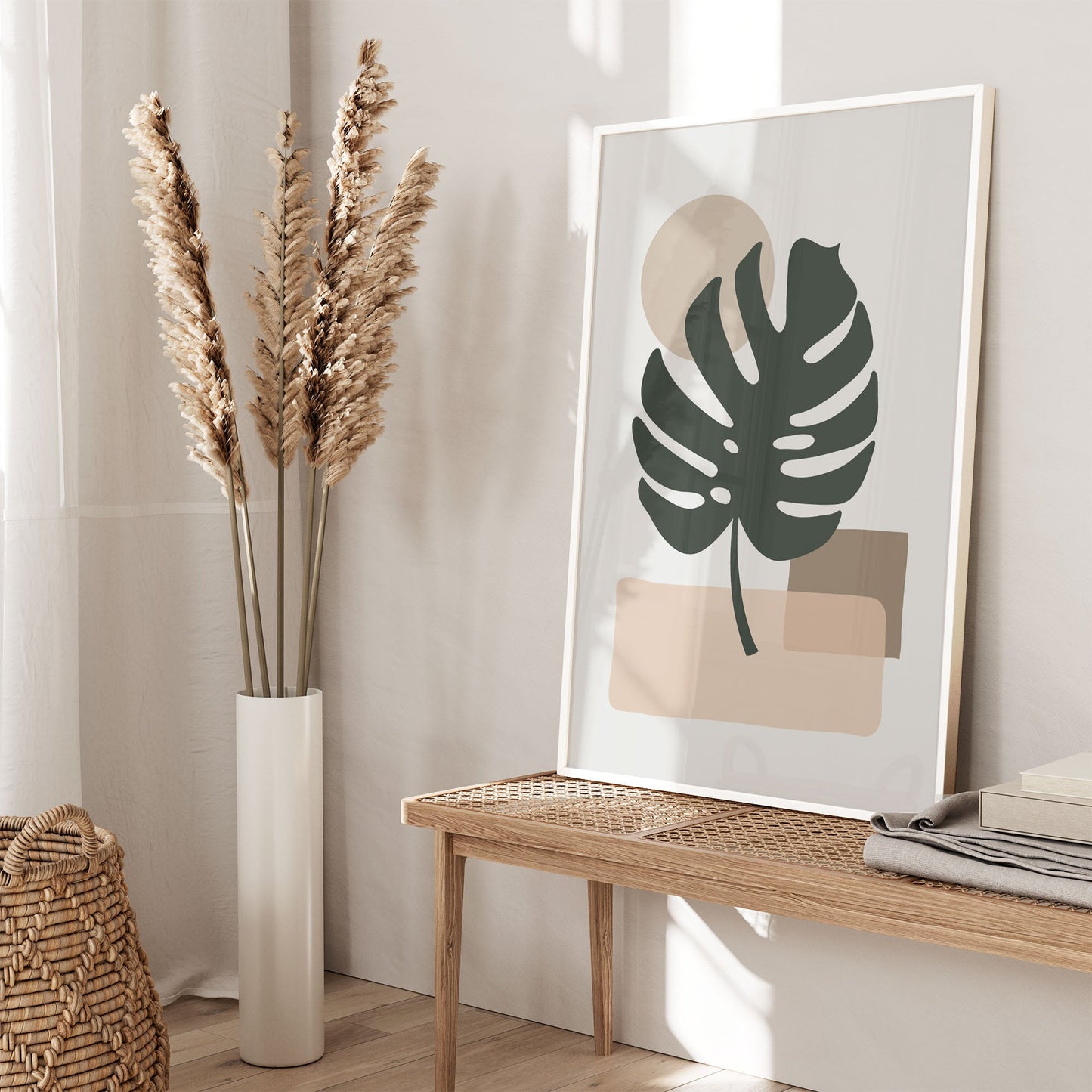 Ethan Taylor 'Monstera Leaf I' Framed Art Print