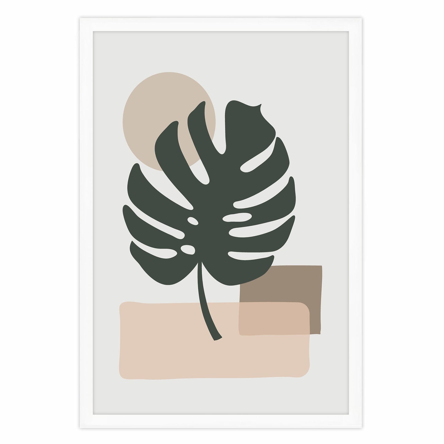 Ethan Taylor 'Monstera Leaf I' Framed Art Print